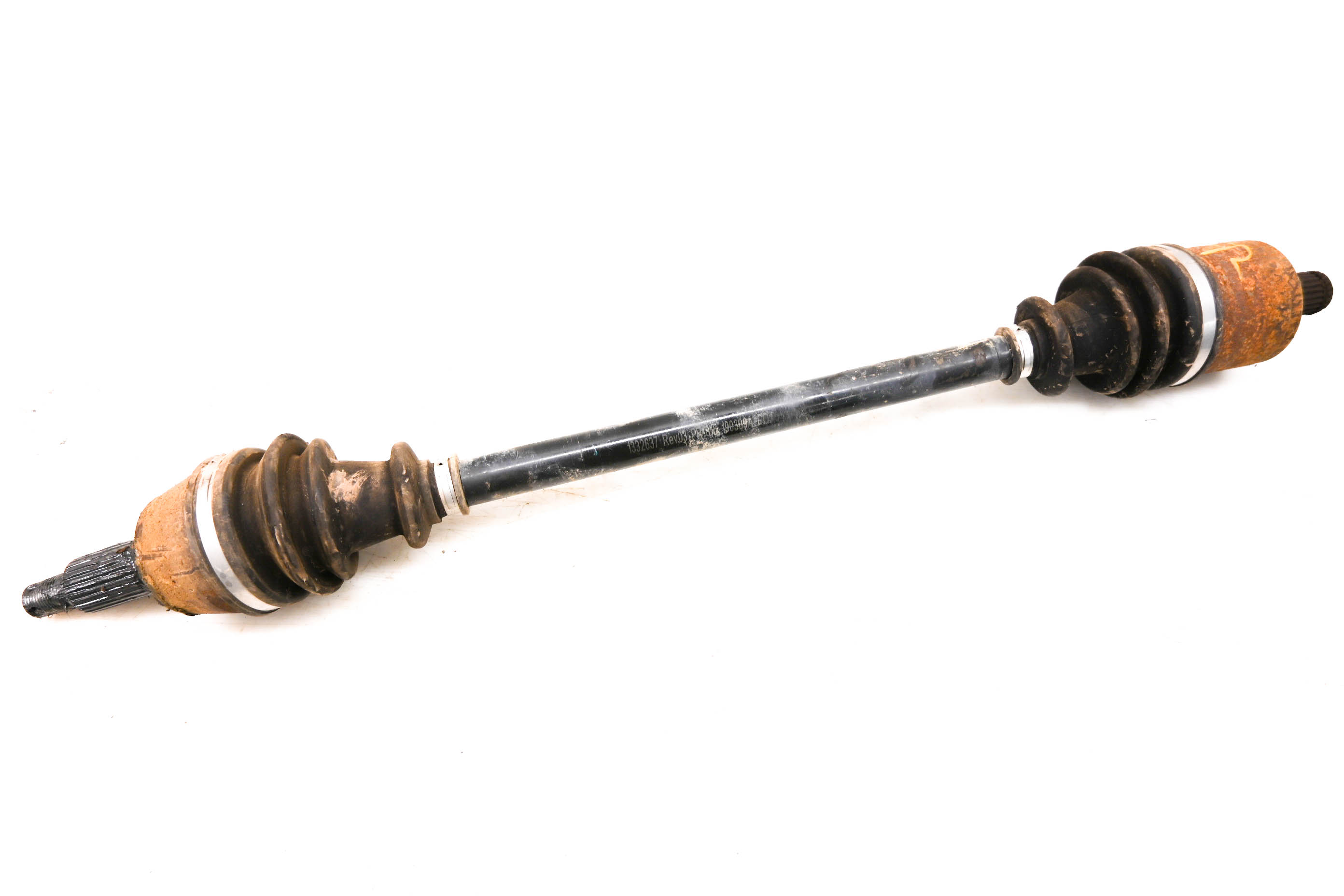 16 Polaris Ranger 1000 Crew Diesel Front Right Left Cv Axle