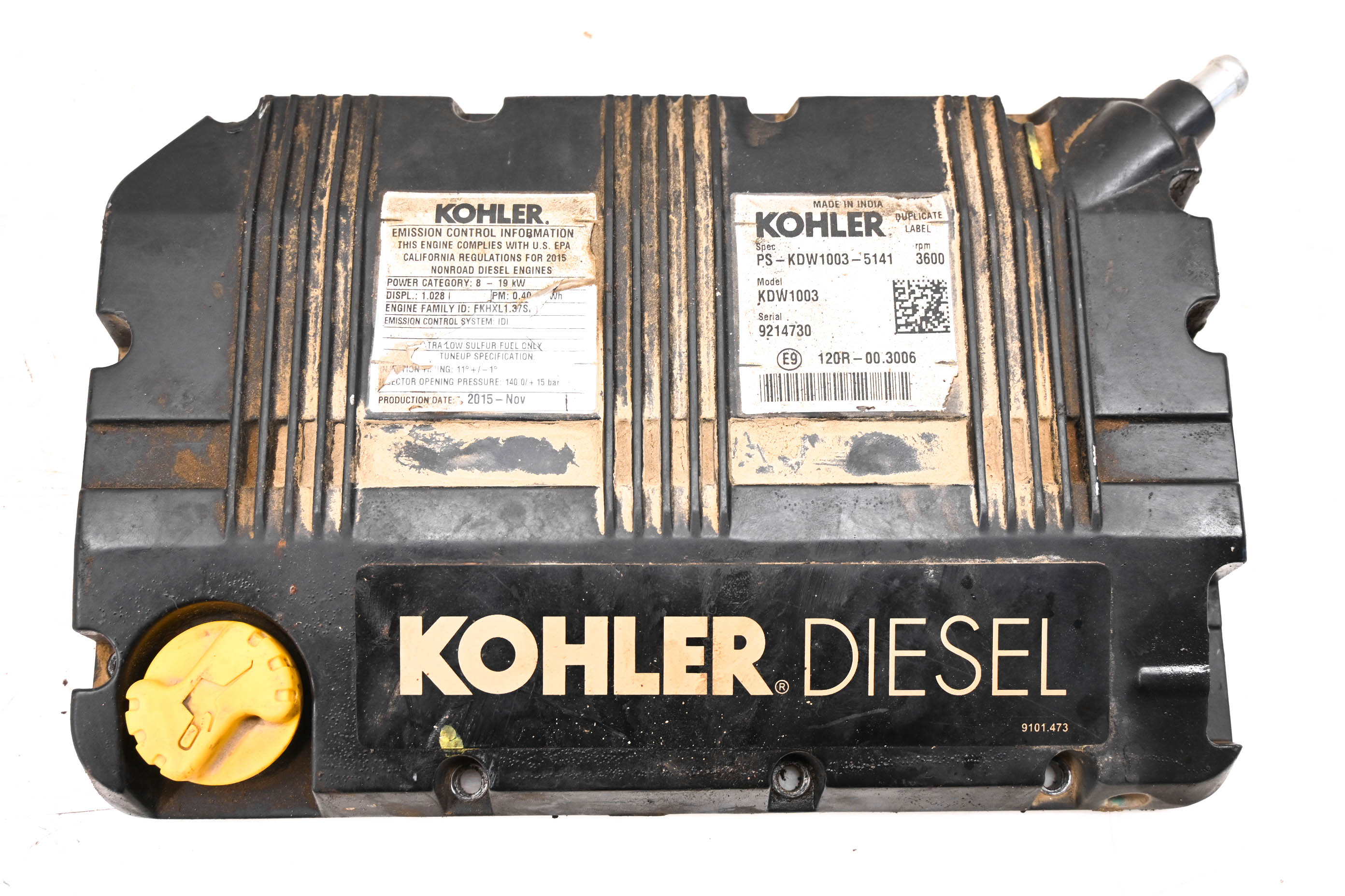 16 Polaris Ranger 1000 Crew Diesel Valve Cover