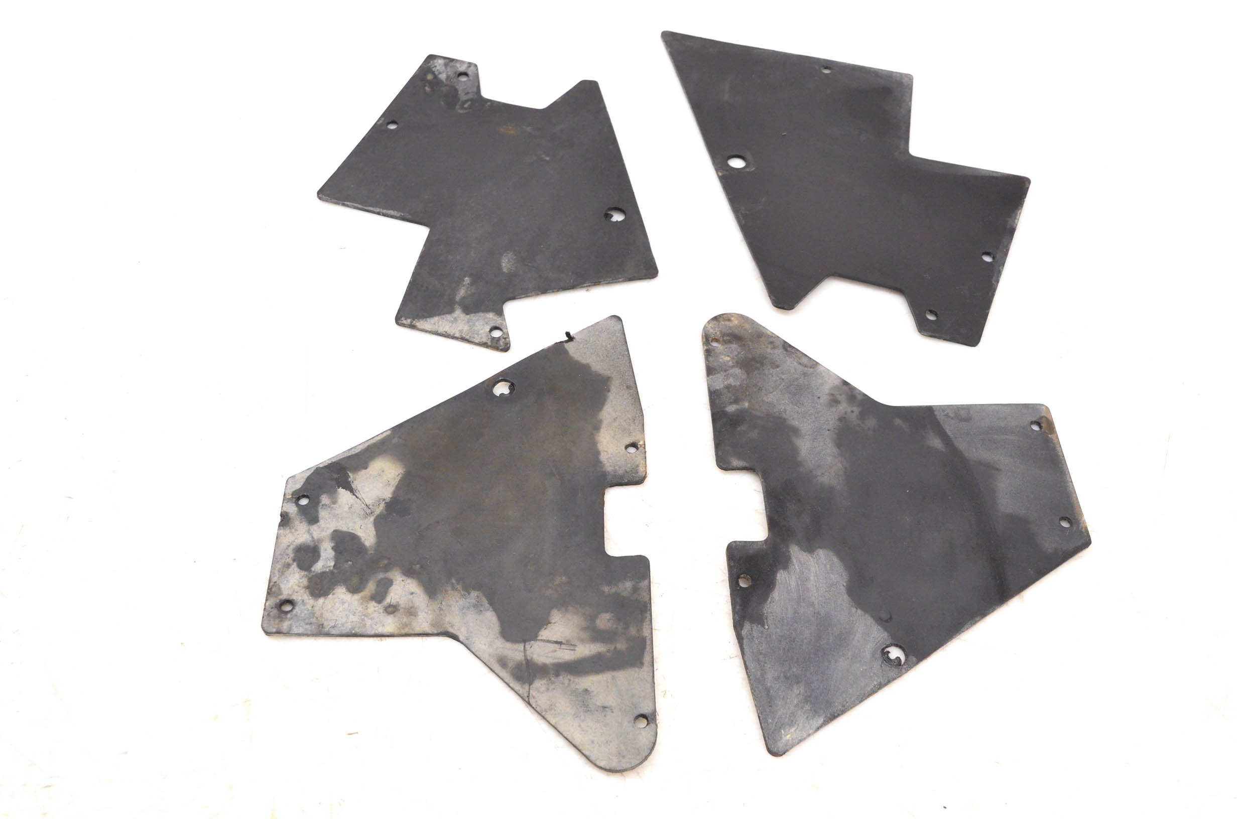 02 Arctic Cat 500 4x4 TBX Front & Rear Inner Fenders Mud Flaps Panels