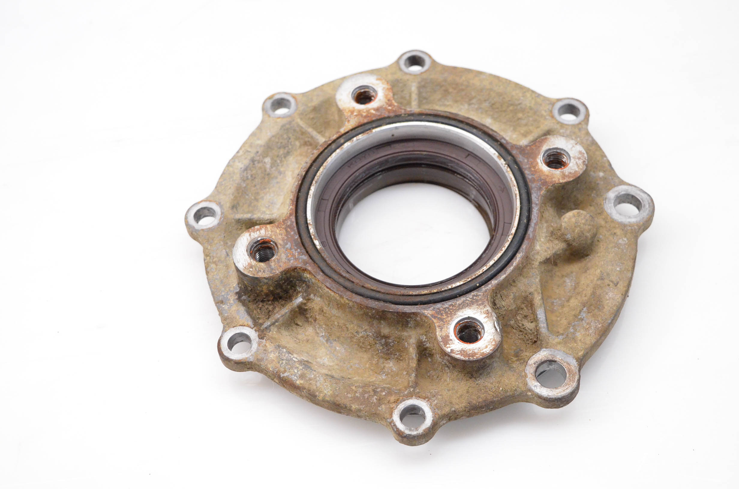 01 Yamaha Bear Tracker 250 2x4 Rear Differential Gear Case Cover YFM250X