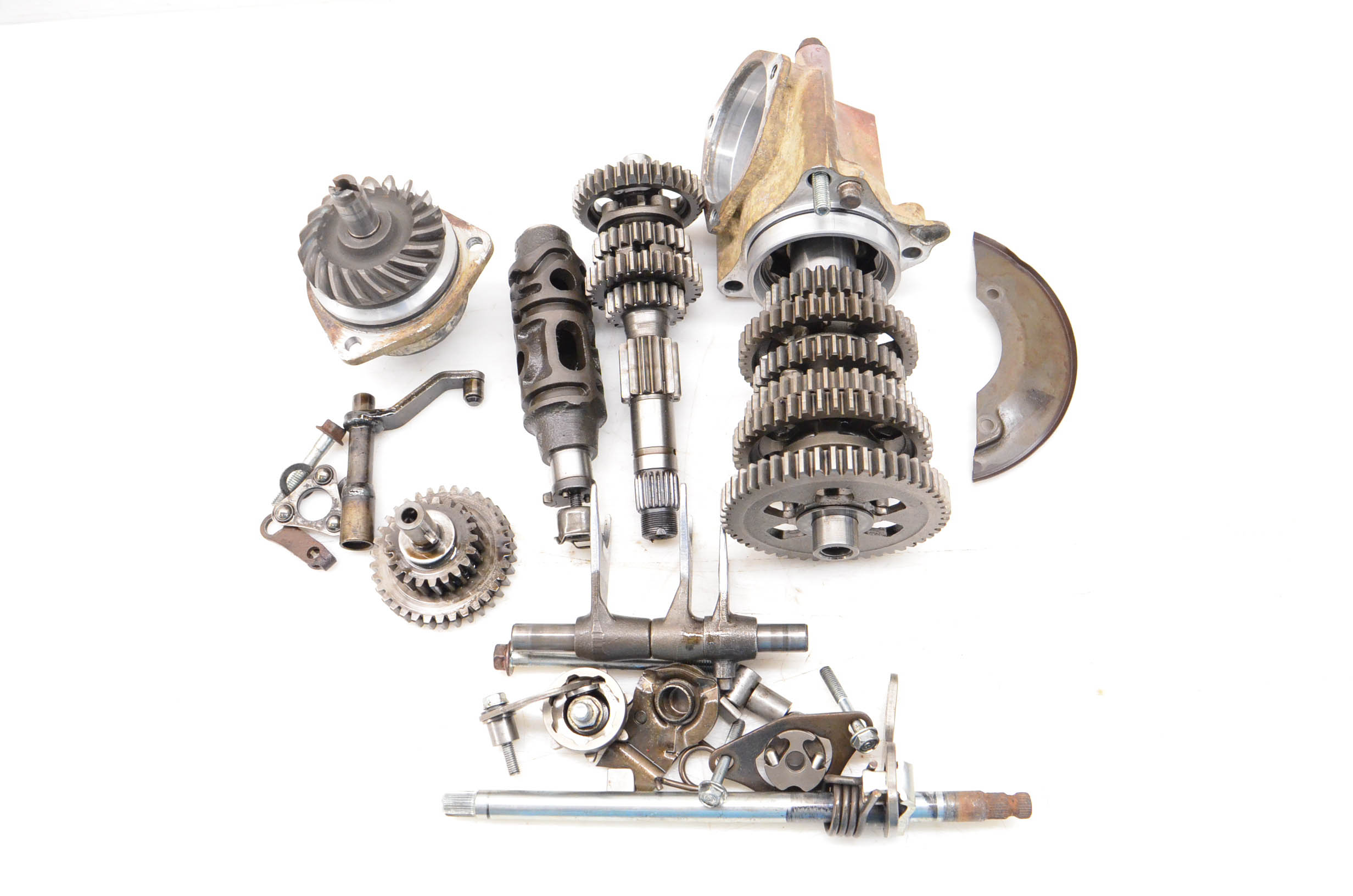 88 Honda Fourtrax 300 2x4 Transmission Shift Forks & Drum TRX300