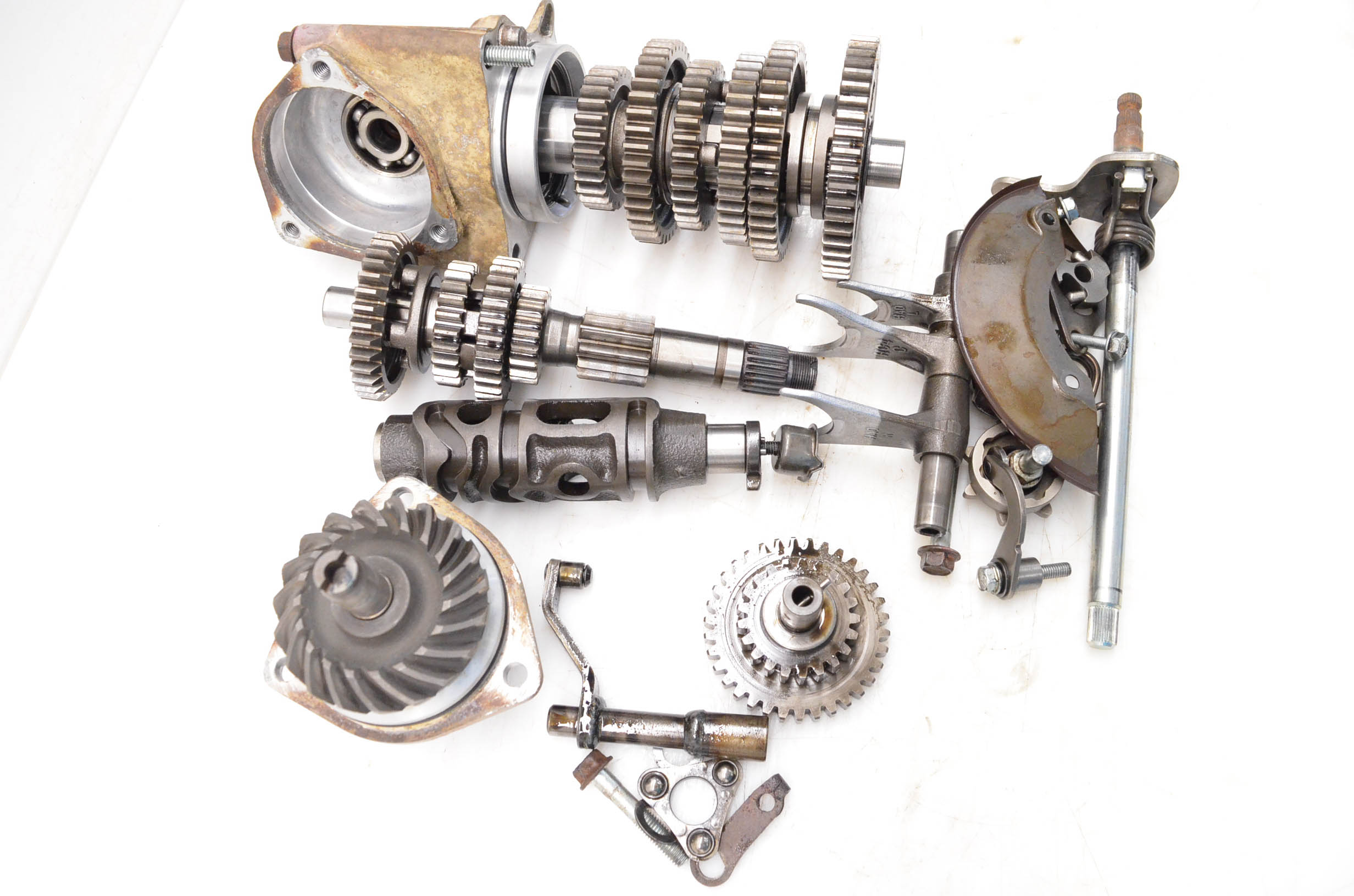 88 Honda Fourtrax 300 2x4 Transmission Shift Forks & Drum TRX300
