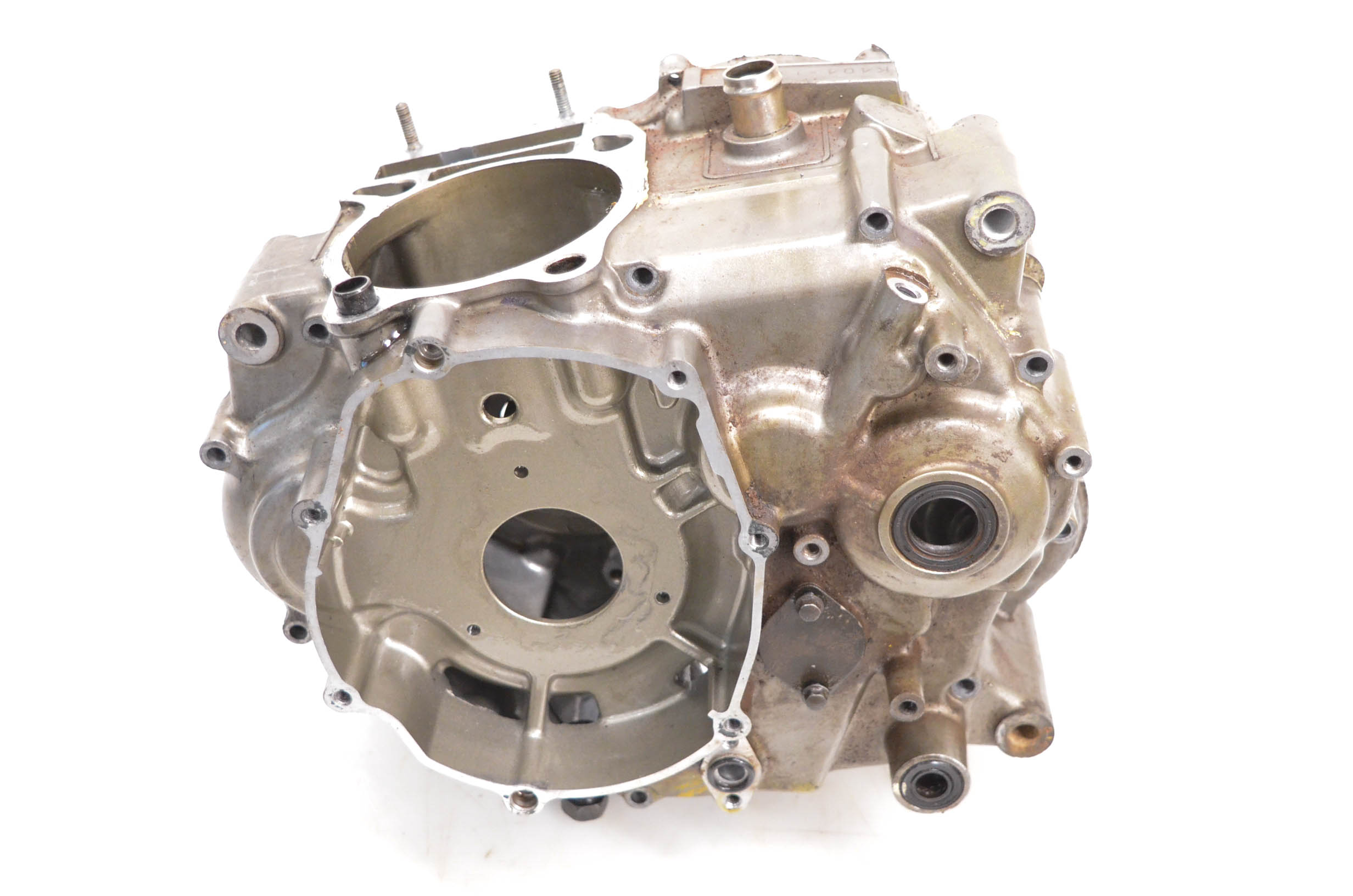 92 Suzuki DR350 Crankcase Center Crank Case For Parts