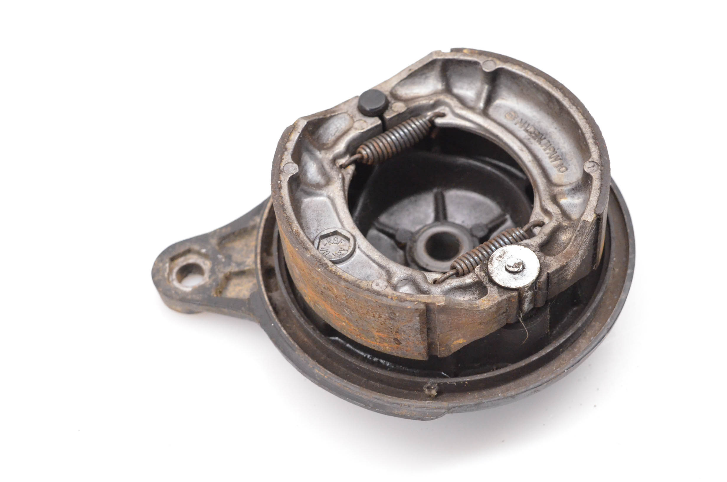 94 Kawasaki KE100 Rear Brake Drum Assembly