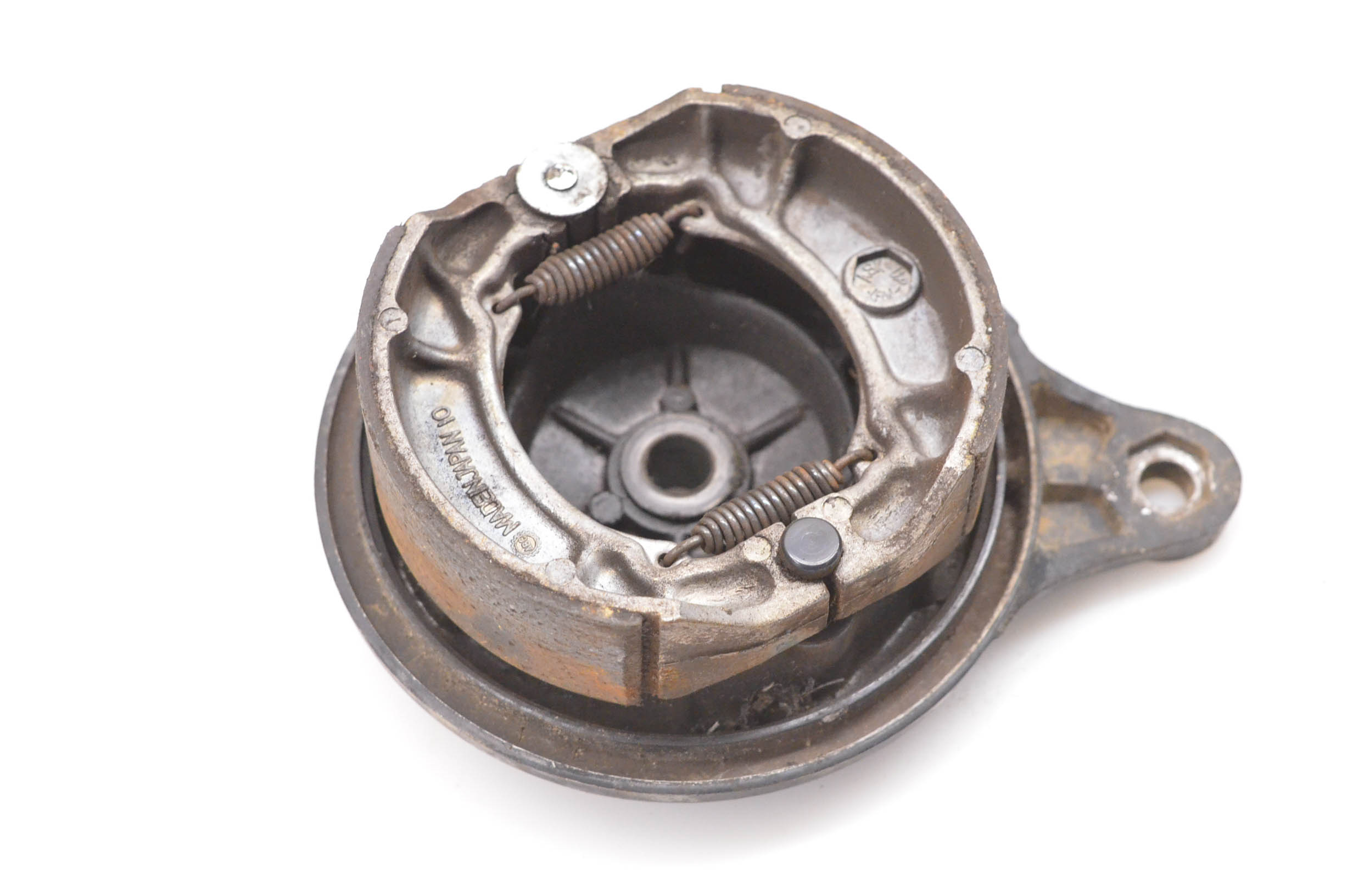 94 Kawasaki KE100 Rear Brake Drum Assembly