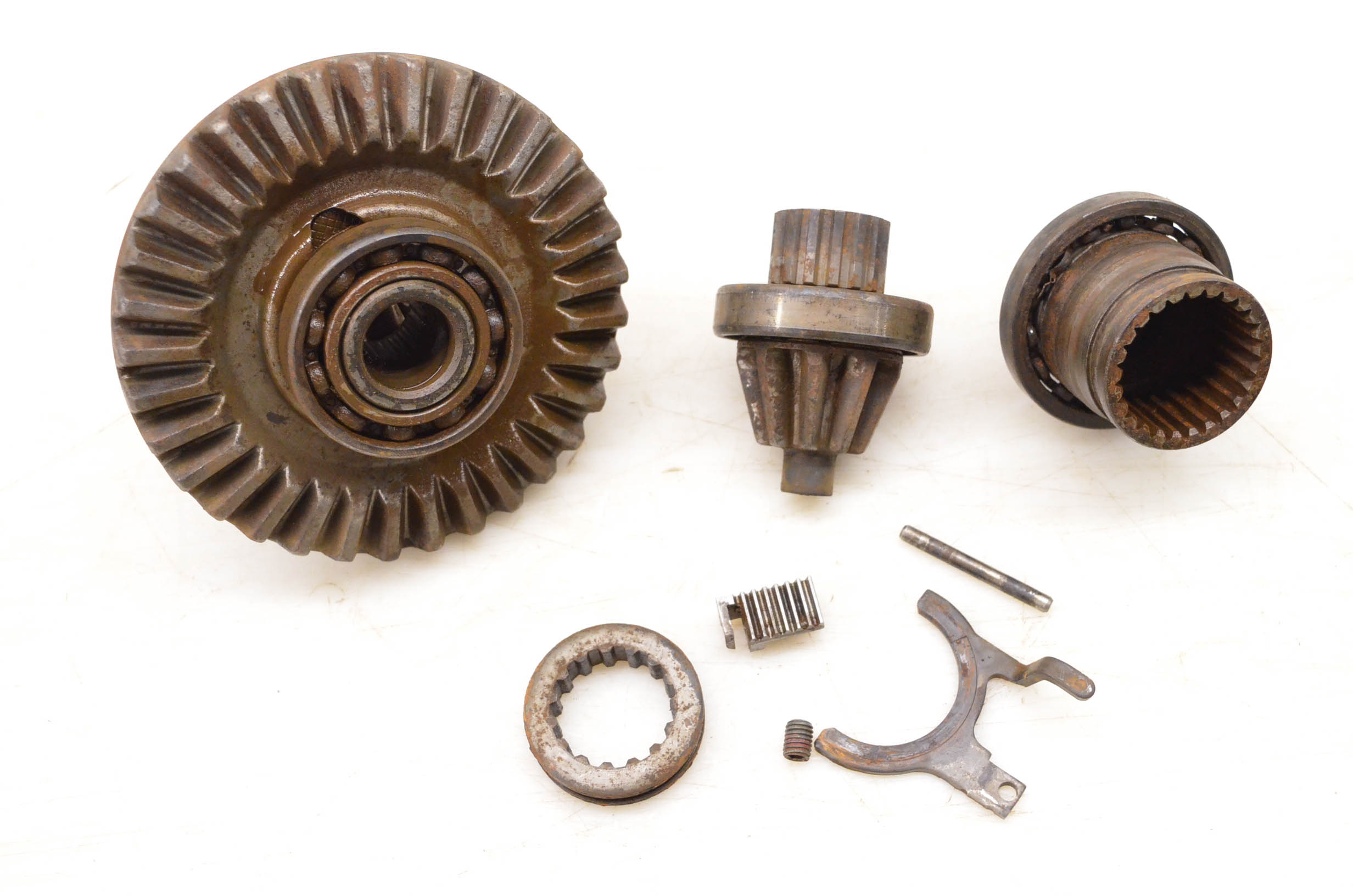 01 Yamaha Kodiak 400 4x4 Front Differential Ring & Pinion Gear YFM400