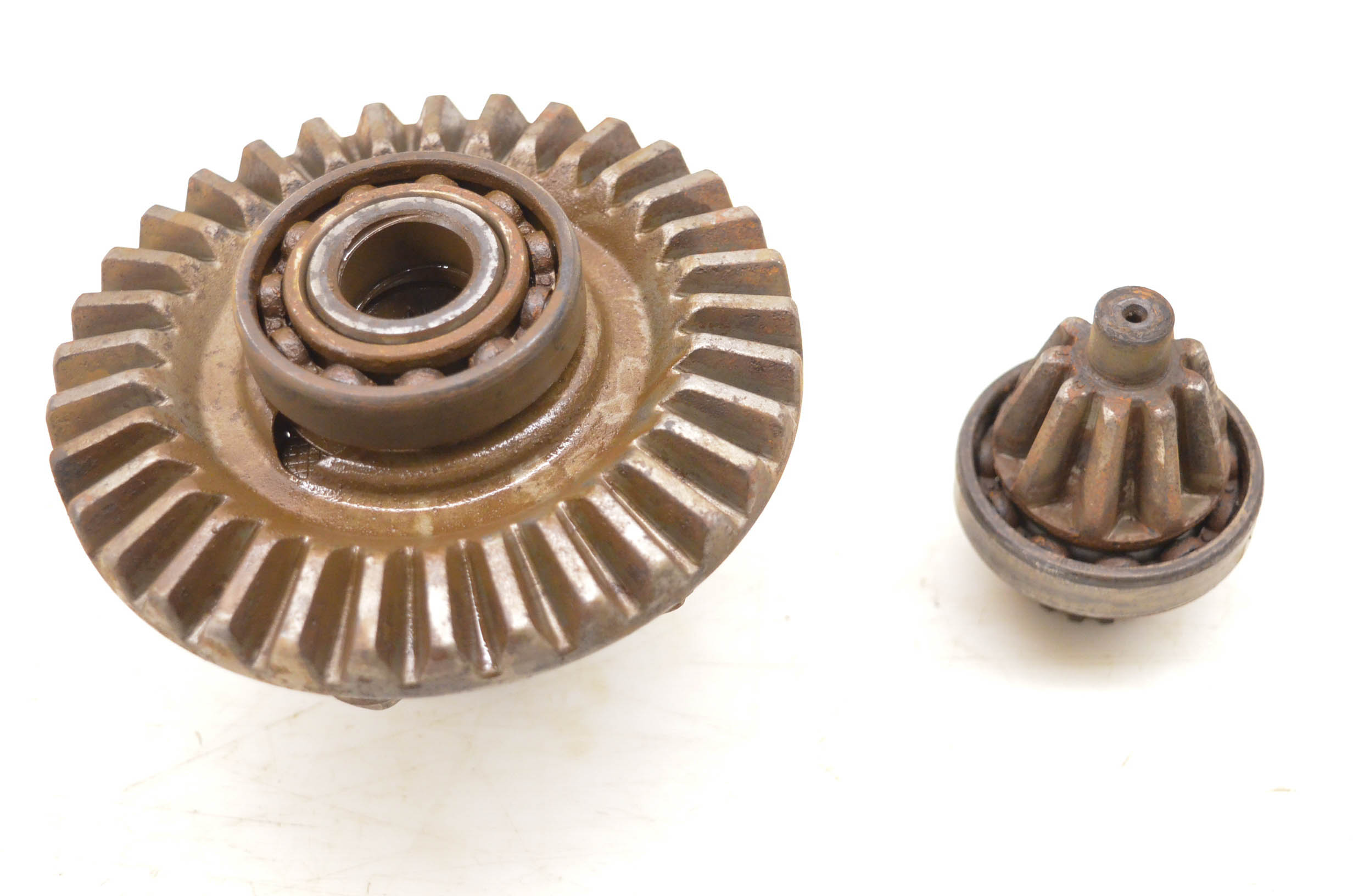 01 Yamaha Kodiak 400 4x4 Front Differential Ring & Pinion Gear YFM400