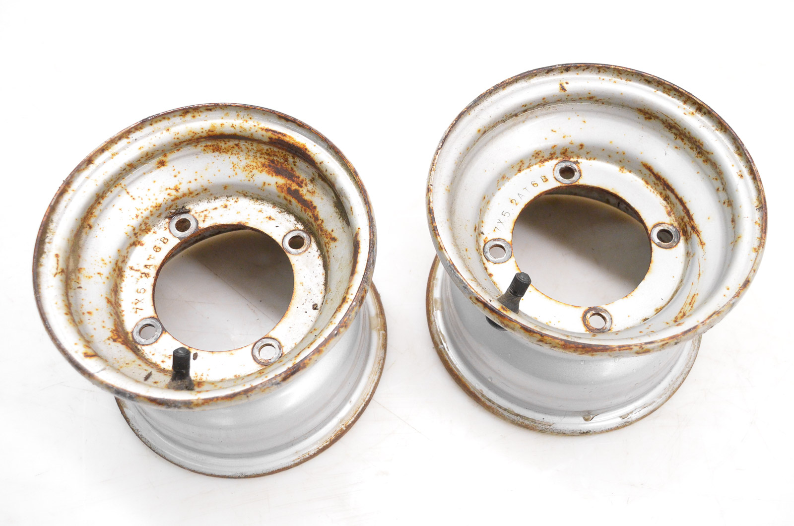 06 Polaris Predator 50 2x4 Front Wheels Rims 7X5.2 4/110