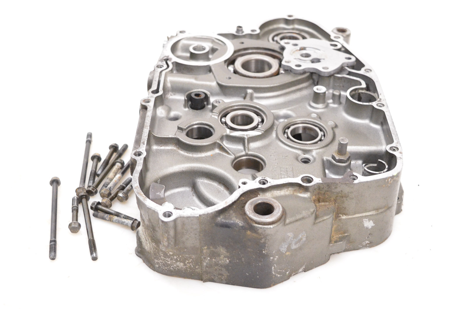 97 Kawasaki Mojave 250 2x4 Right Crankcase Center Half Crank Case KSF250