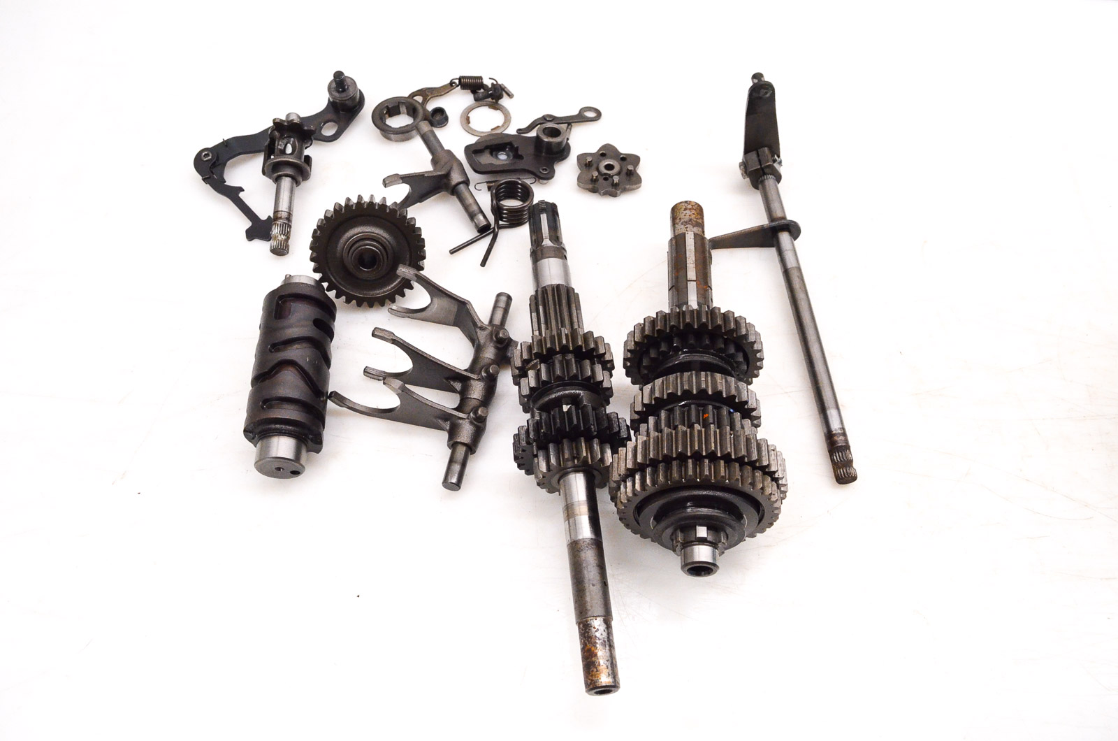 93 Suzuki King Quad 300 4x4 Transmission Shift Forks & Drum LTF4WD