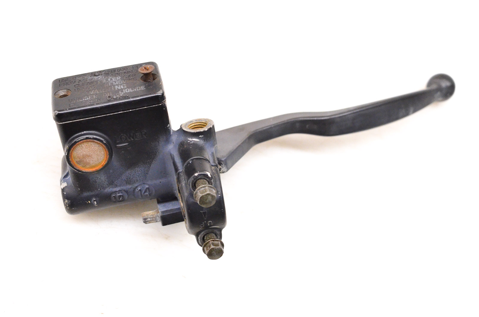 93 Suzuki King Quad 300 4x4 Front Brake Master Cylinder & Lever LTF4WD