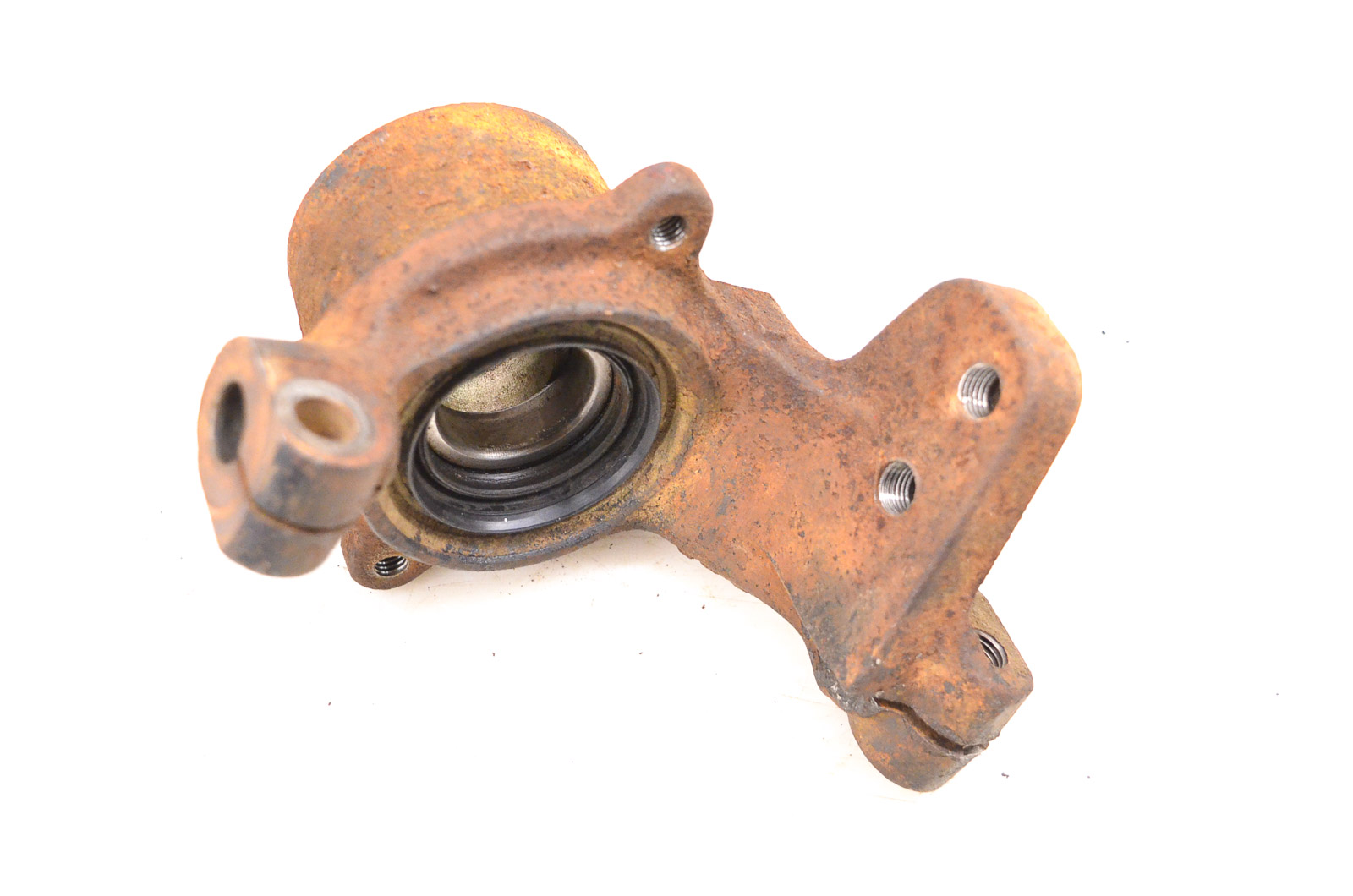 92 Suzuki Quadrunner 250 2x4 Front Left Spindle Knuckle LTF250