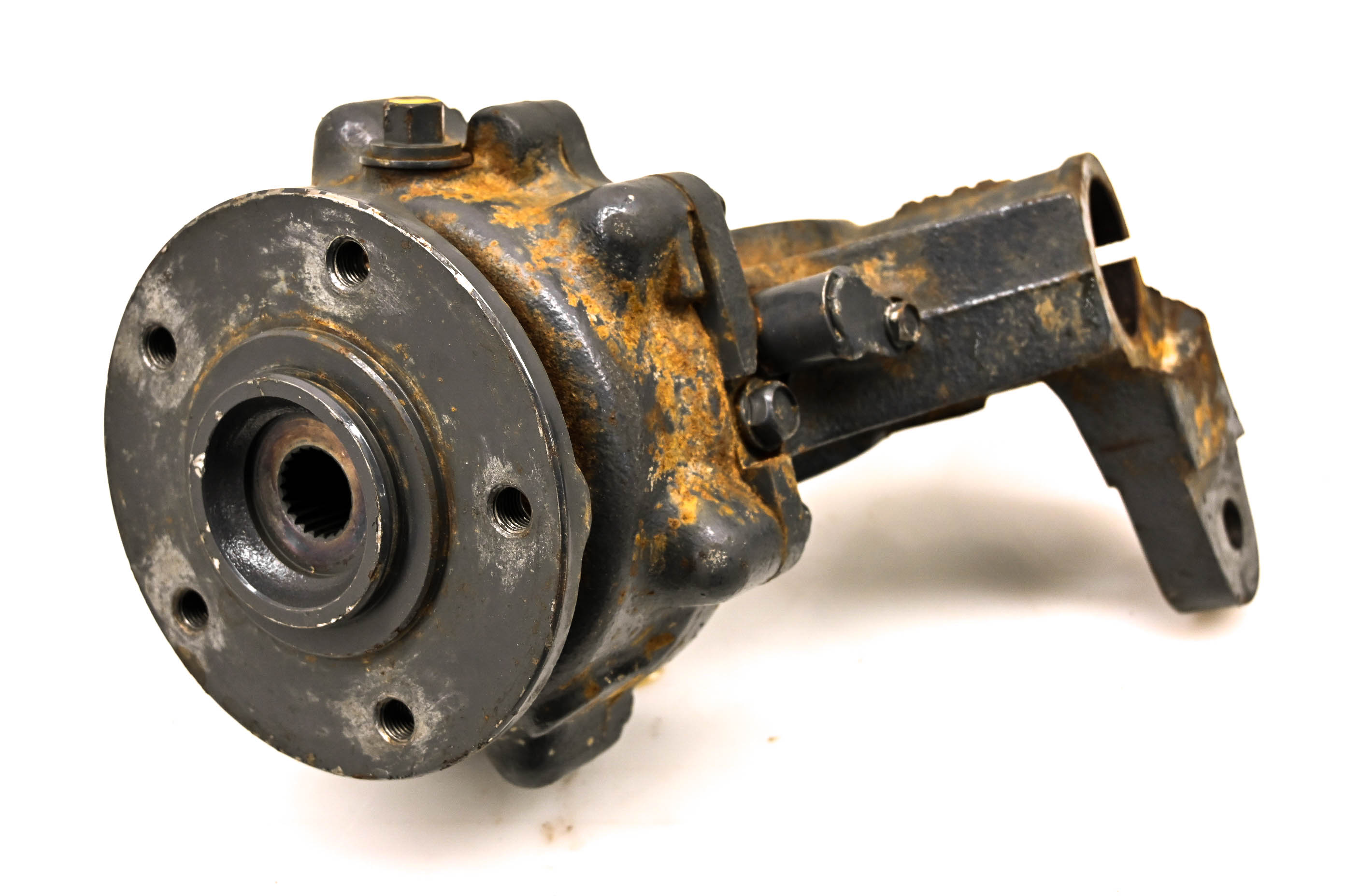 04 Kubota RTV900W Front Left Spindle Knuckle