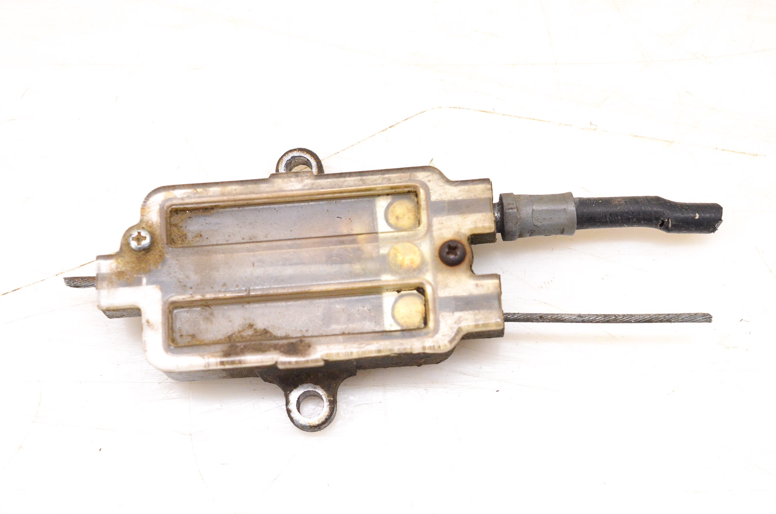 86 Yamaha Moto-4 200 2x4 Front Brake Cable Linkage Box YFM200DXS