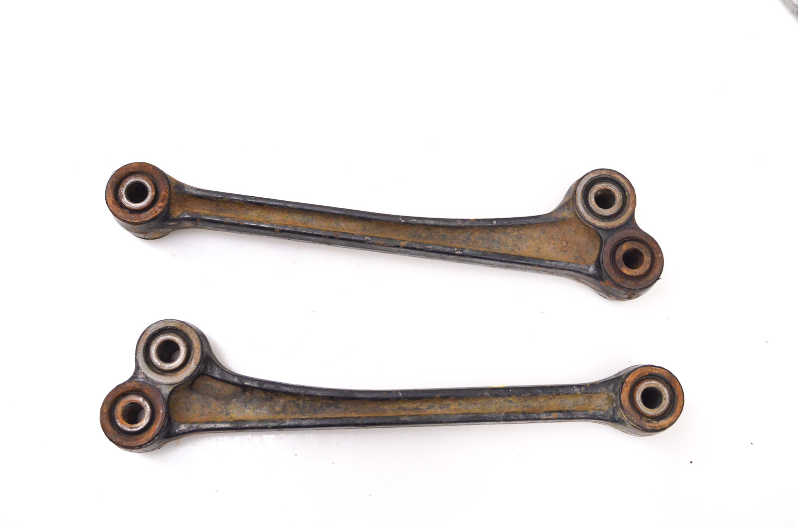 86 Kawasaki Bayou 300 2x4 Front Shock Upper Brackets Mounts KLF300