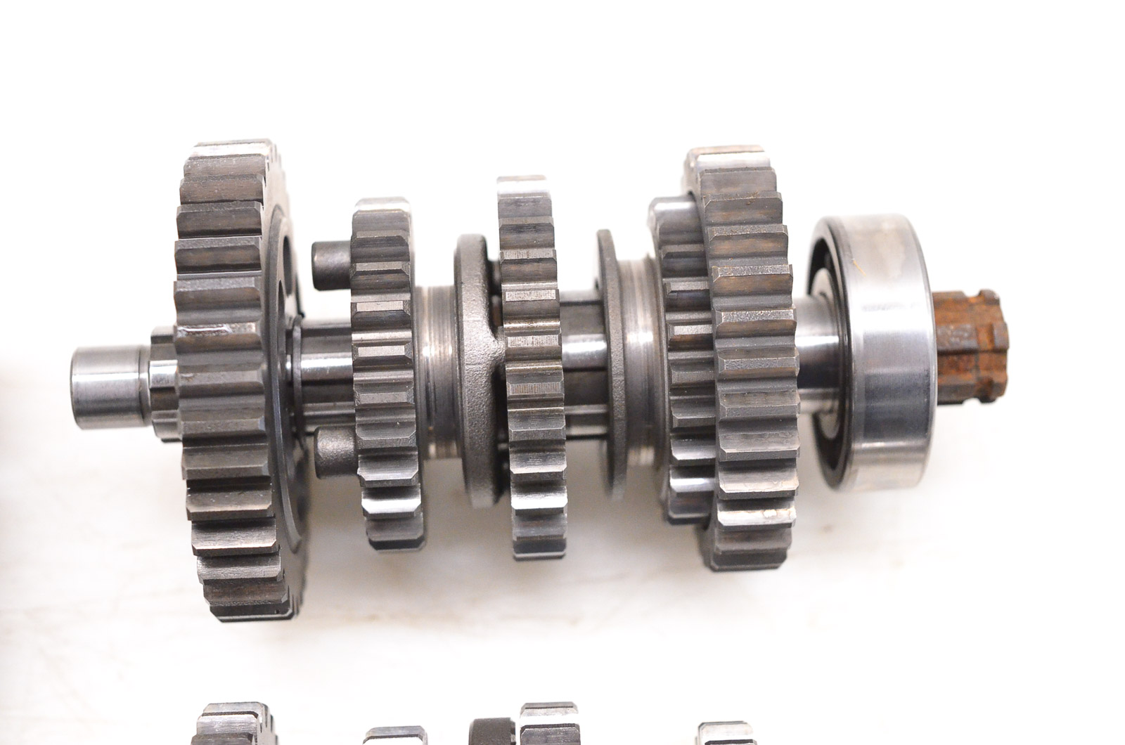 91 Honda XR80R Transmission Shift Forks & Drum