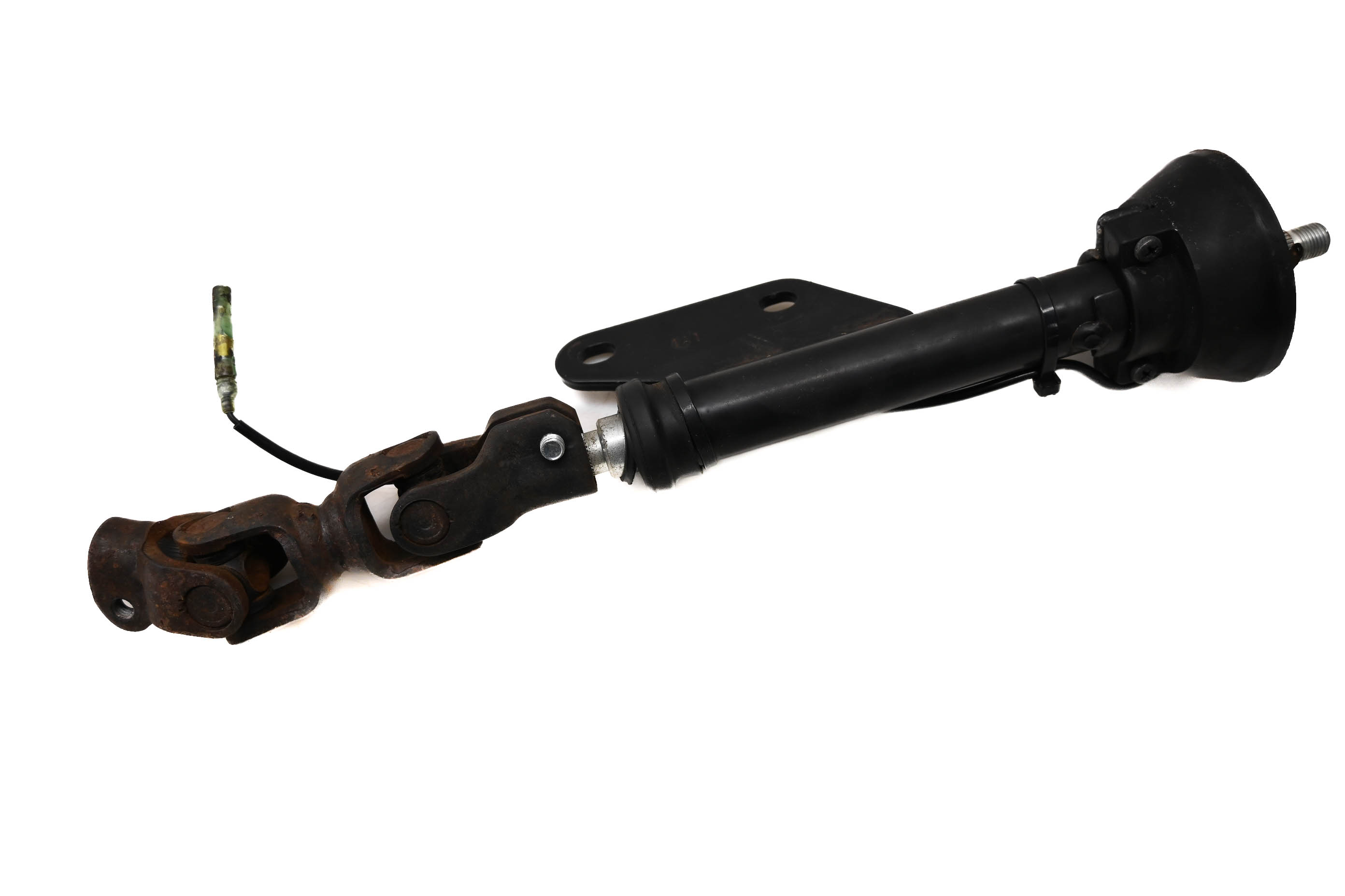 12 Kawasaki Mule 4010 4X4 Upper Steering Stem U Joint & Horn Contact KAF620M