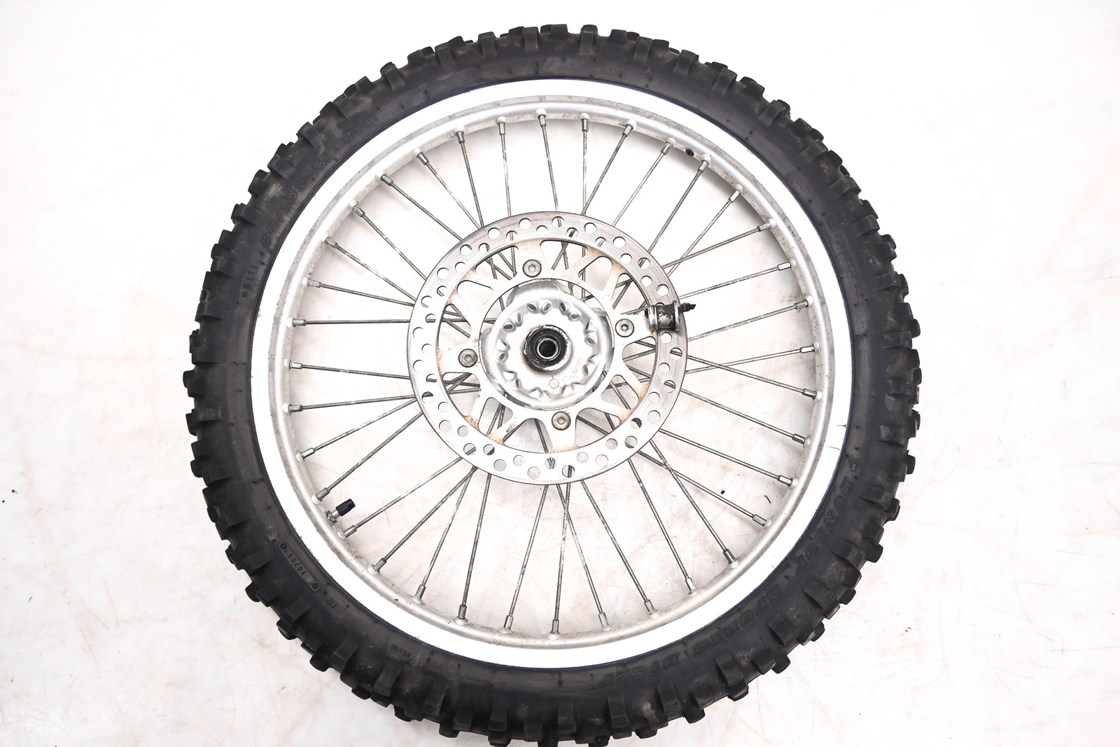93 Suzuki DR250SEP Front Wheel Rim Rotor & Tire 80/100-21