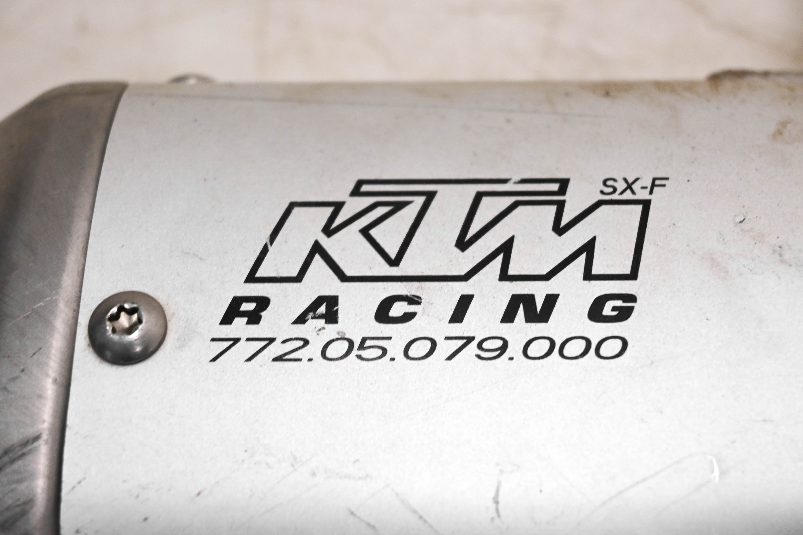 11 KTM 350 SX-F Muffler Exhaust Pipe