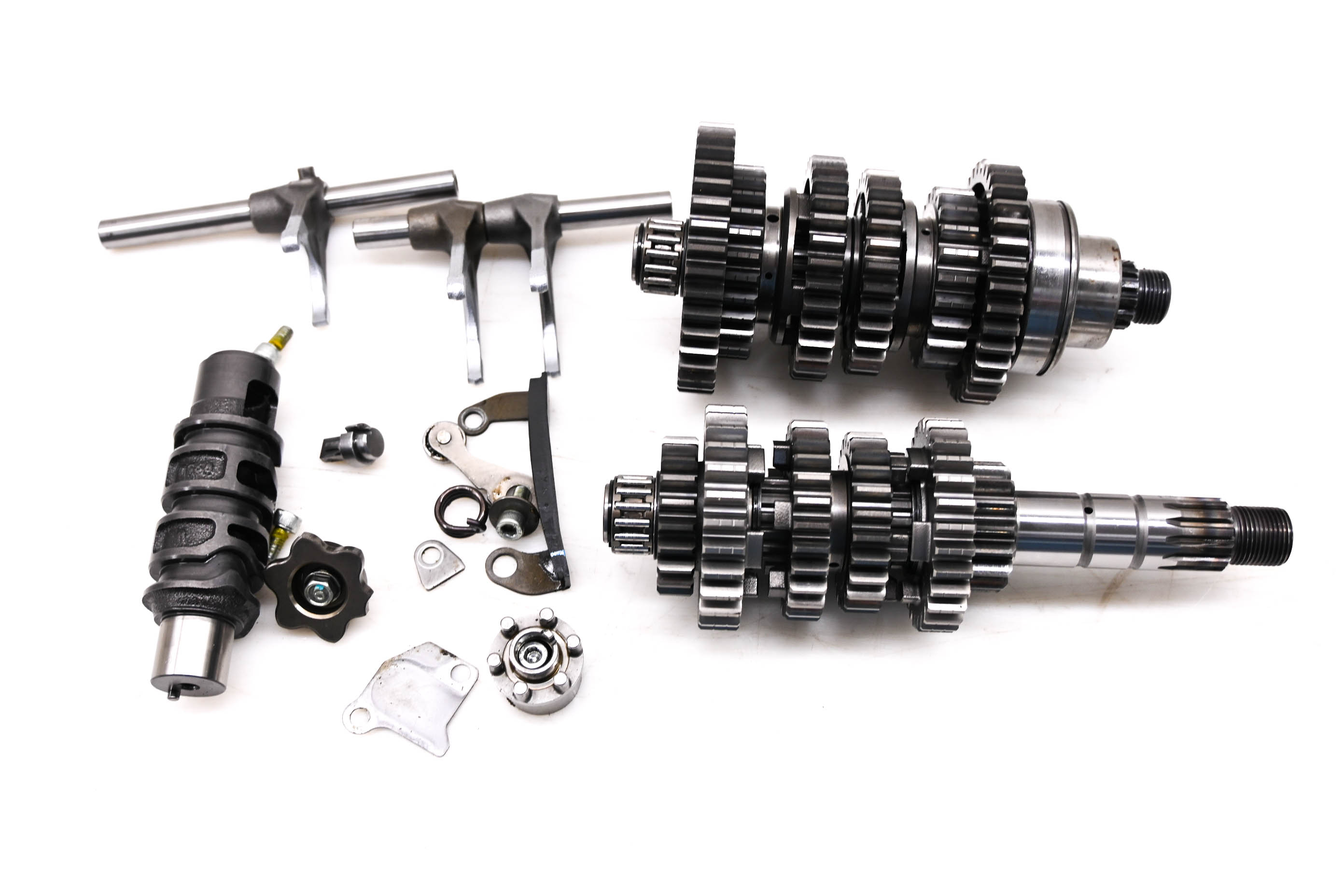 20 Kawasaki Ninja 650 ABS Transmission Shift Forks & Drum EX650M