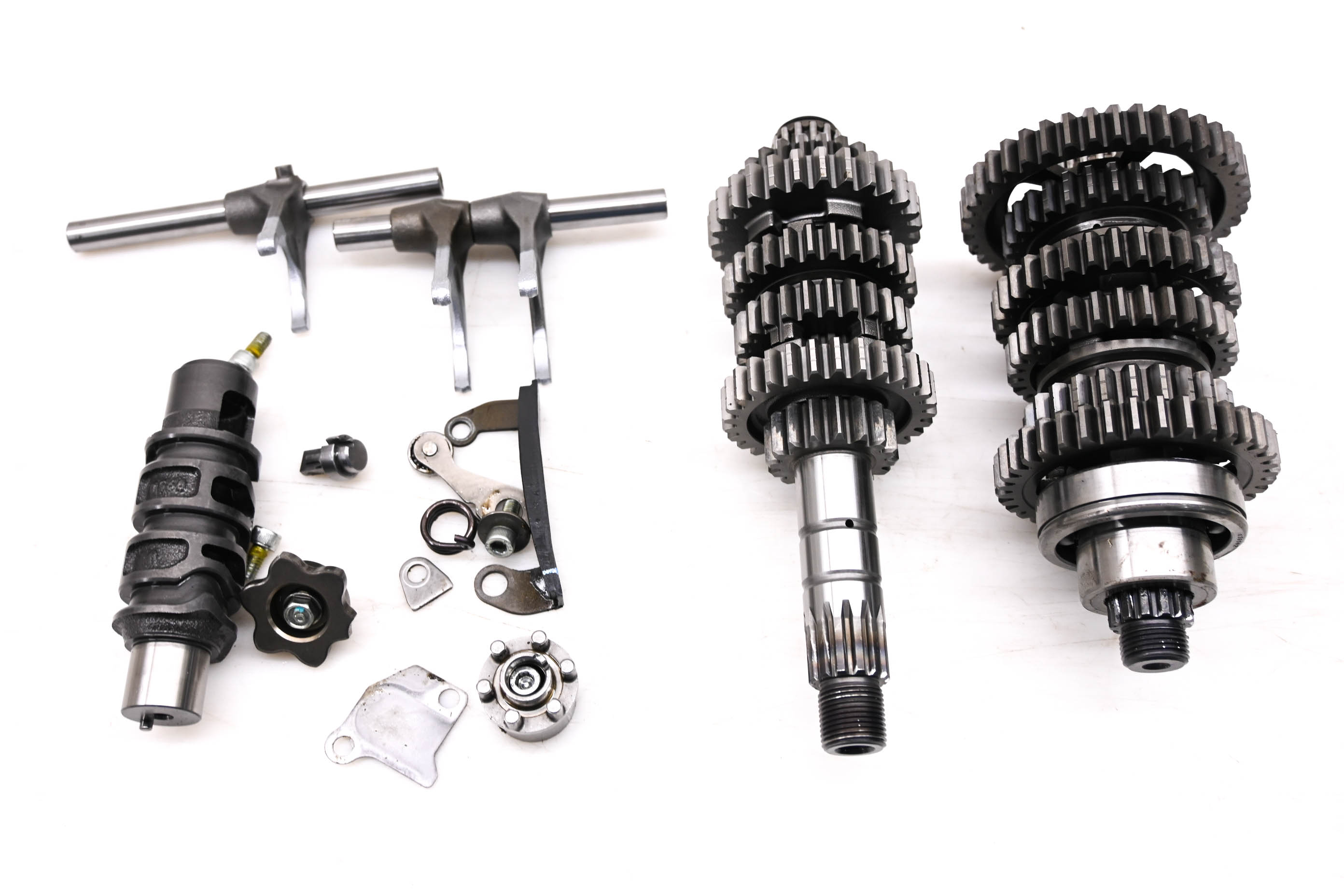 20 Kawasaki Ninja 650 ABS Transmission Shift Forks & Drum EX650M