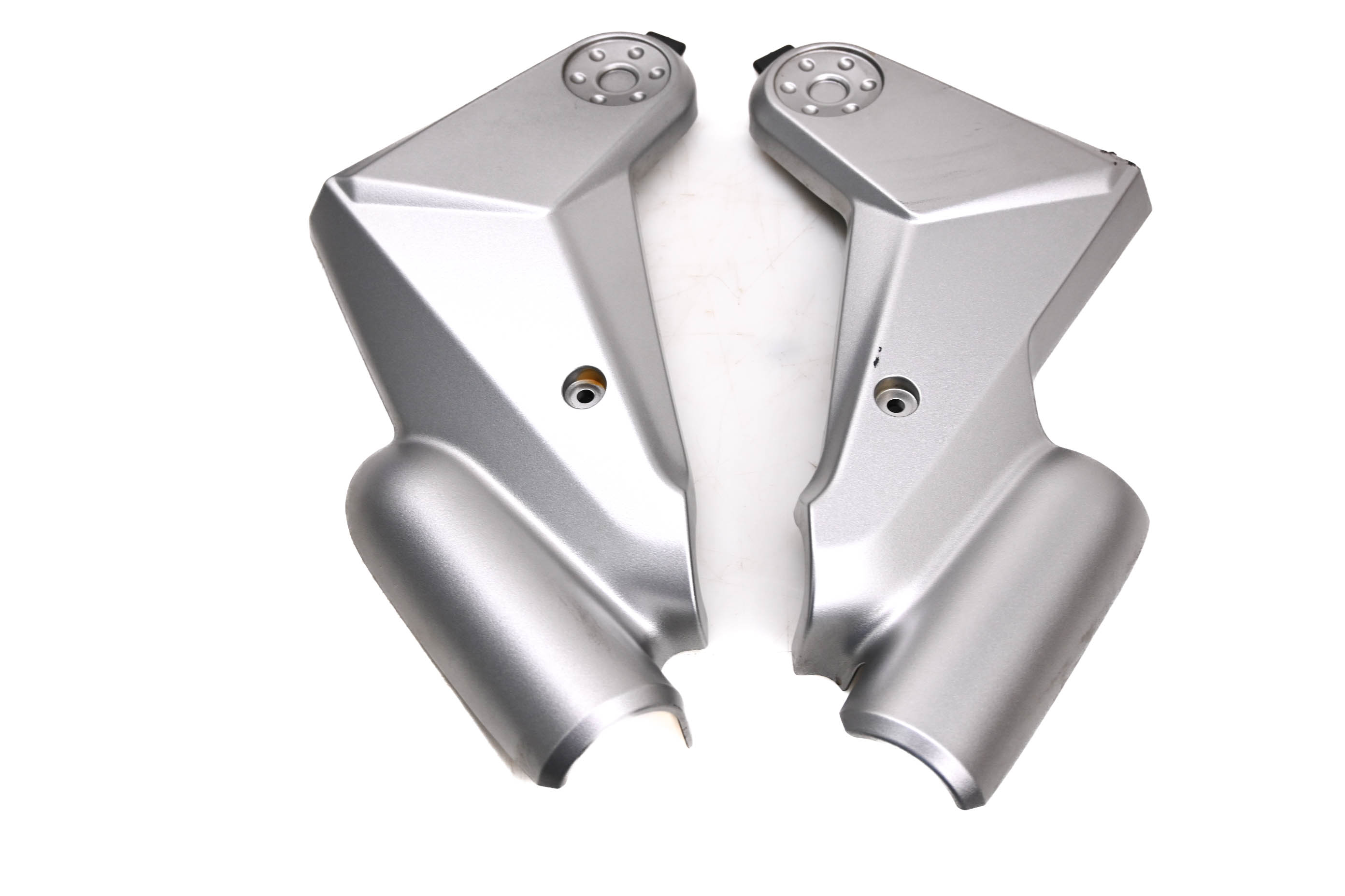 09 Kawasaki Versys 650 Frame Pivot Frame Covers Left & Right KLE650