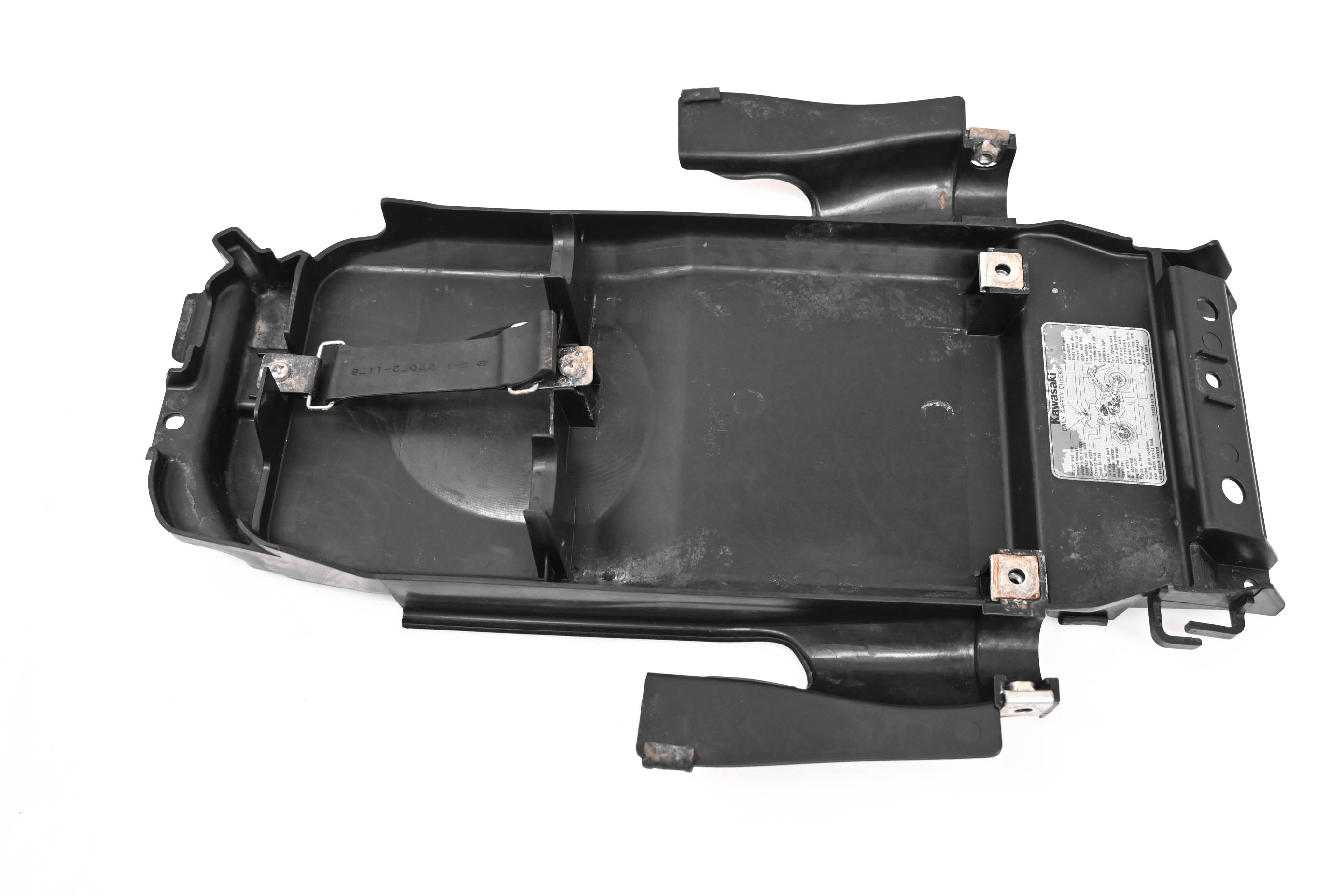 09 Kawasaki Versys 650 Rear Under Tail Panel Cover KLE650