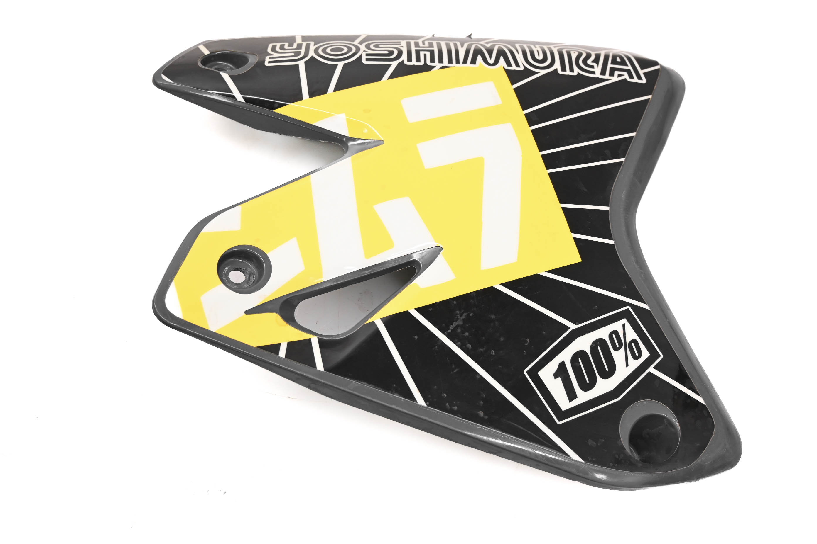 16 Suzuki DRZ400SM Right Radiator Shroud Guard Cover