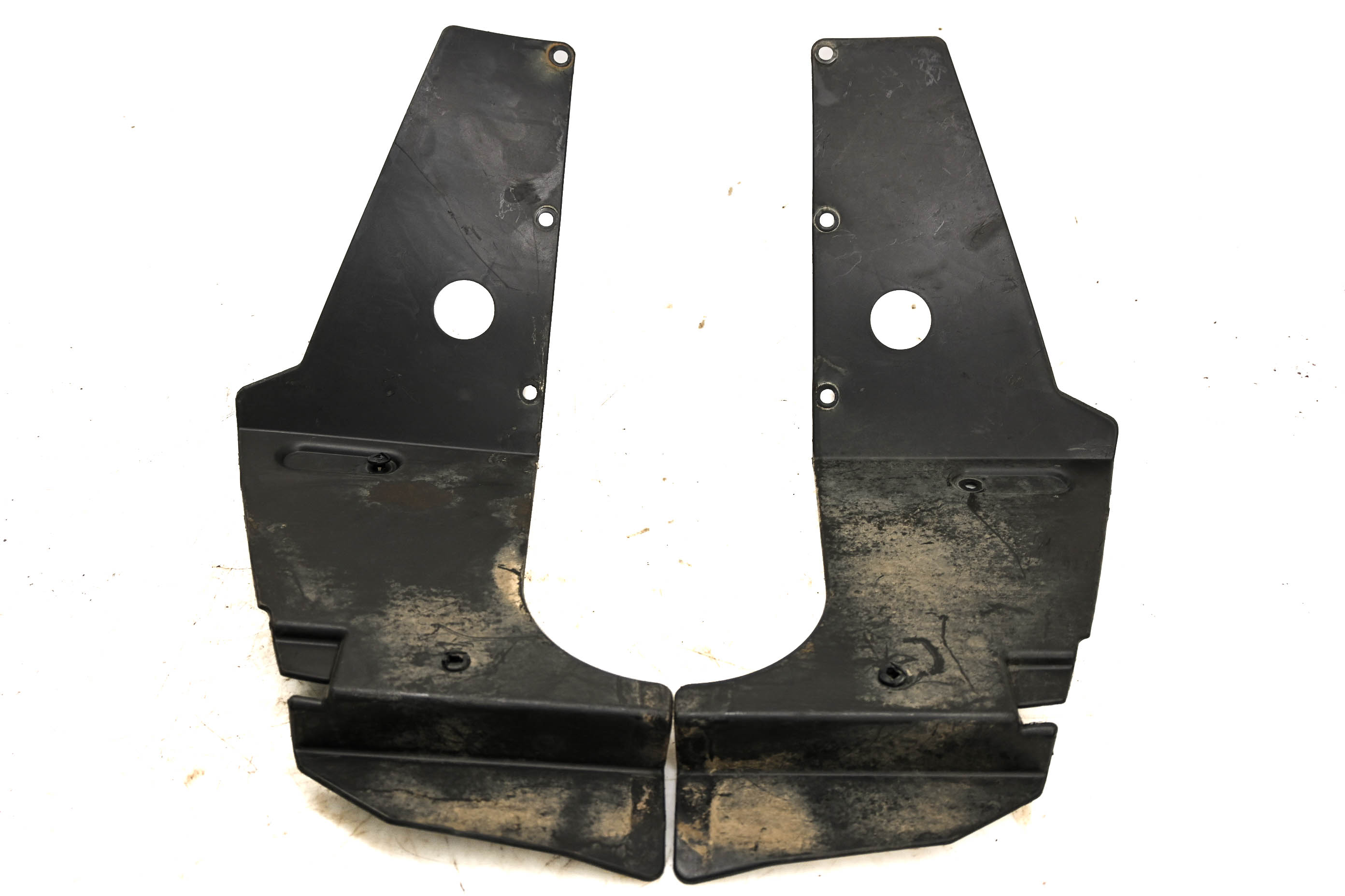 16 Kawasaki Mule 4010 4X4 Front Fenders Flaps Mud Guards Left & Right KAF620M