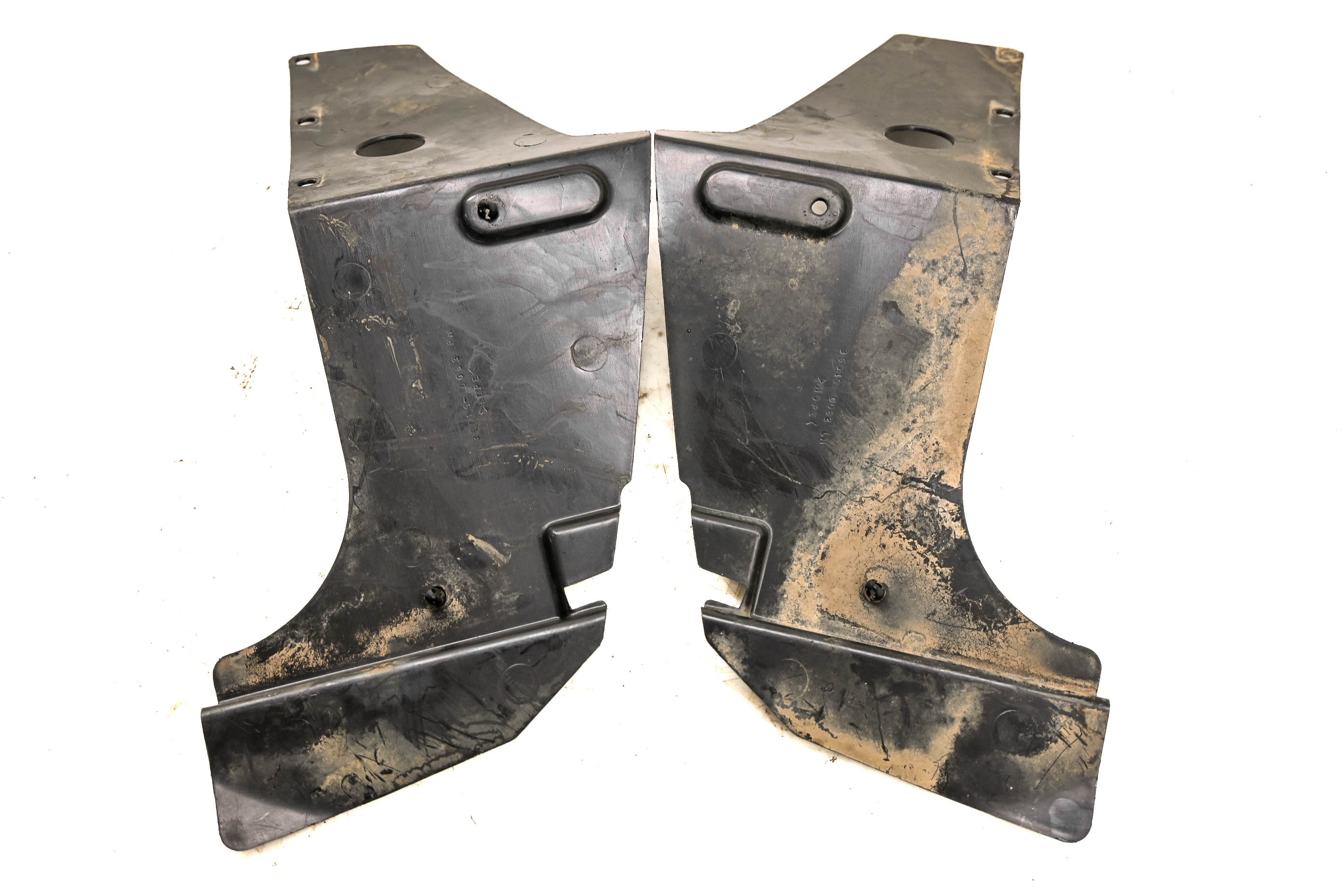 16 Kawasaki Mule 4010 4X4 Front Fenders Flaps Mud Guards Left & Right KAF620M