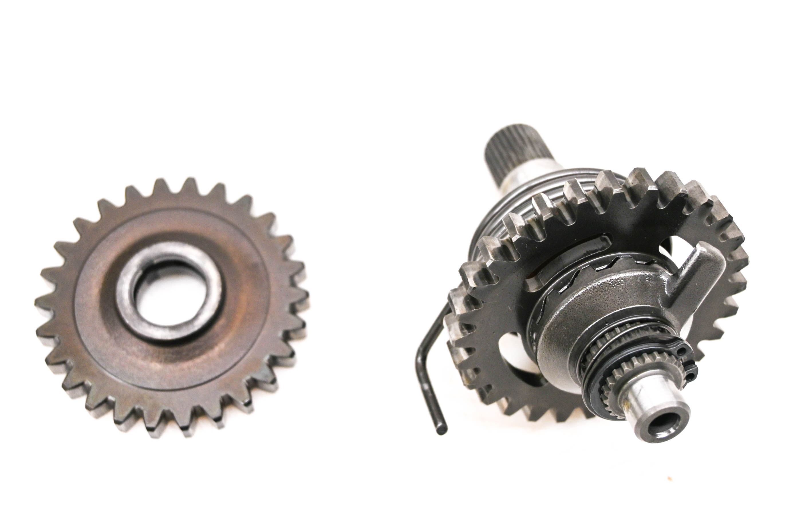 04 Kawasaki KX250F Kick Start Gear Spindle