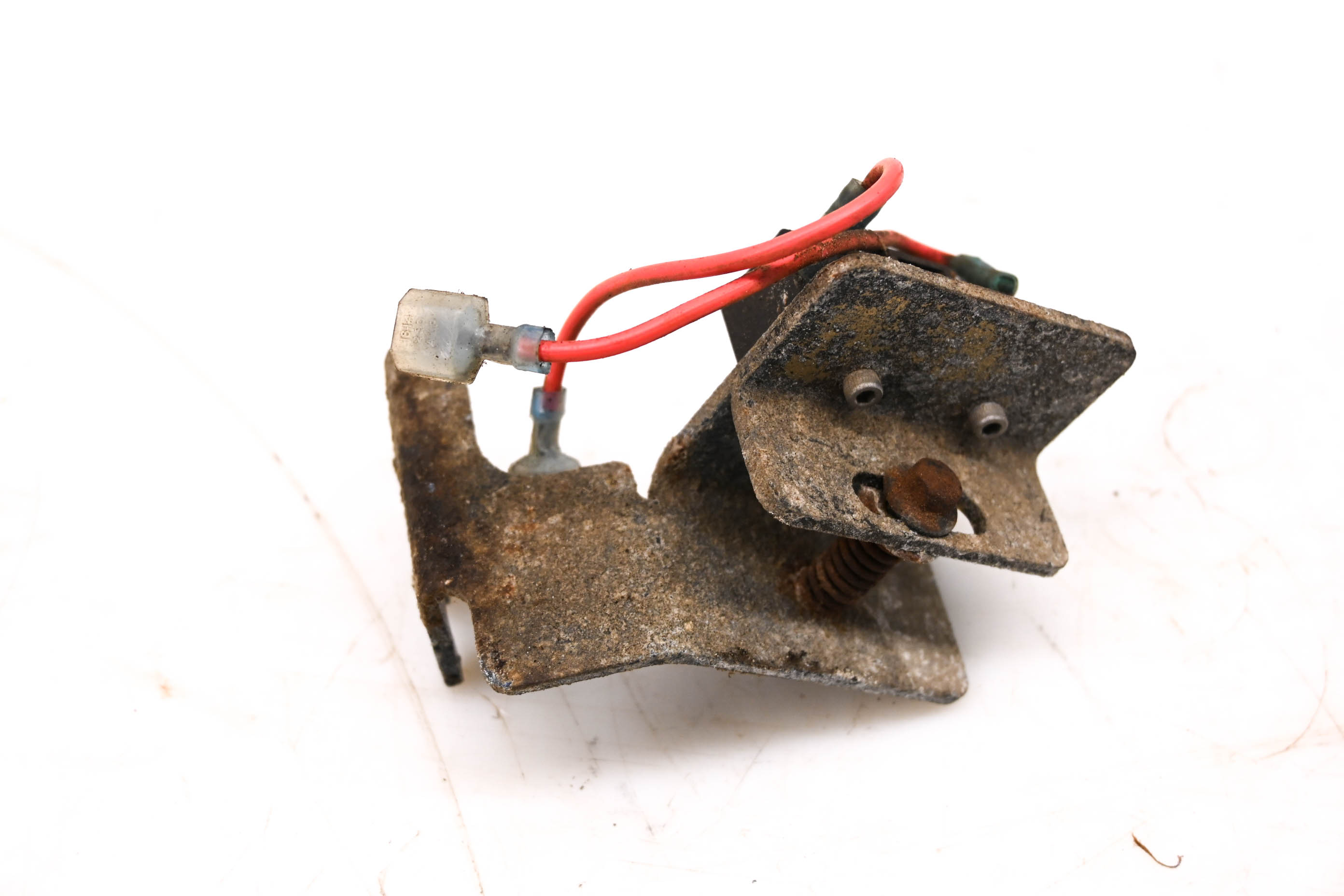 08 Bobcat 2200S 4x4 Diesel Throttle Pedal Support Limiter Switch Bracket