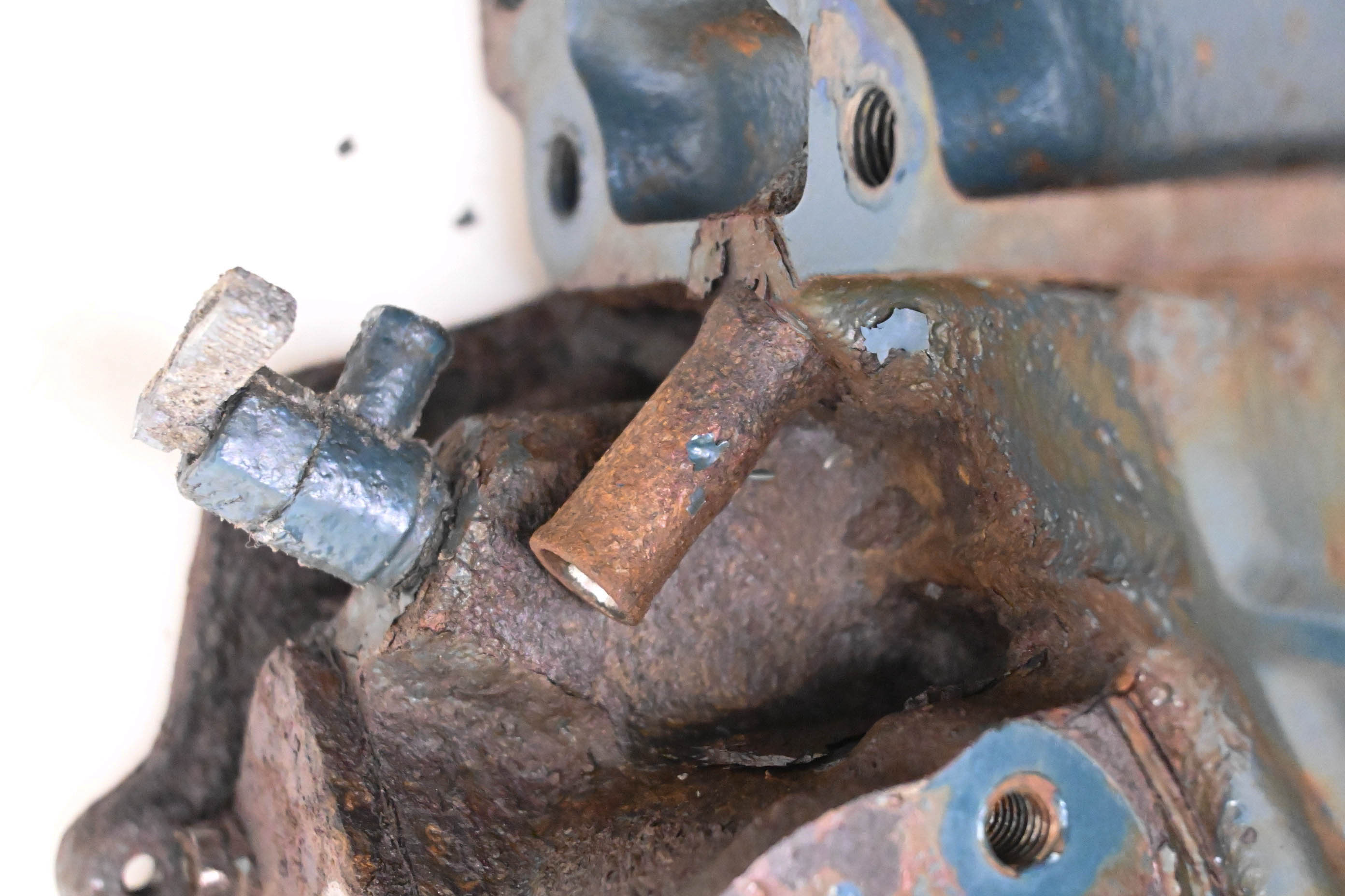 08 Bobcat 2200S 4x4 Diesel Crankcase Center Crank Case
