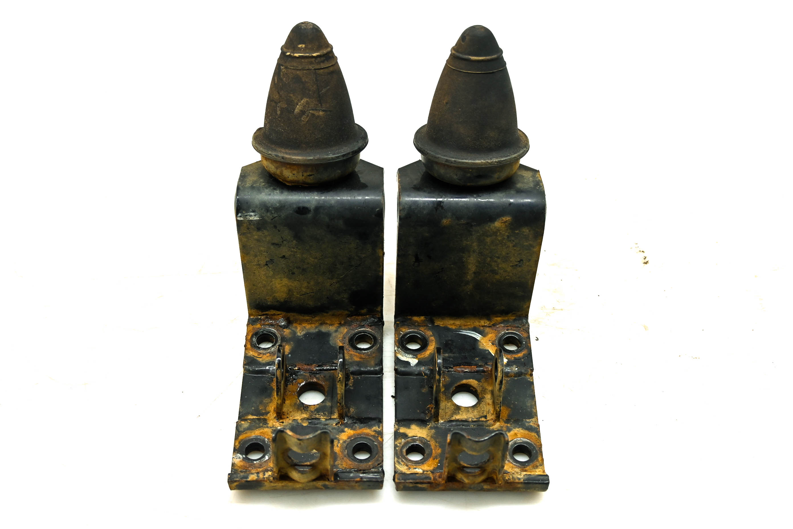 11 Kawasaki Mule 4010 Diesel 4x4 Rear Leaf Spring Brackets Mounts Left & Right KAF950