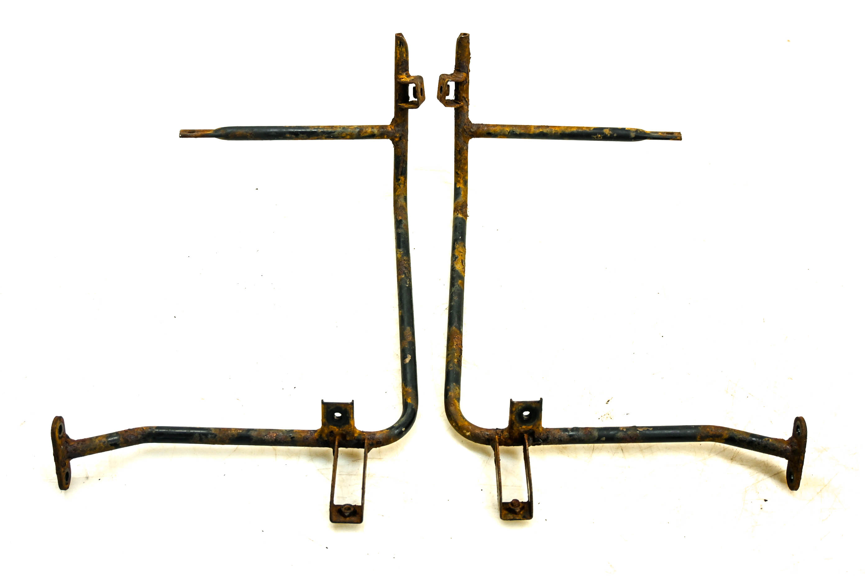 11 Kawasaki Mule 4010 Diesel 4x4 Rear Fender Support Brackets Right Left KAF950
