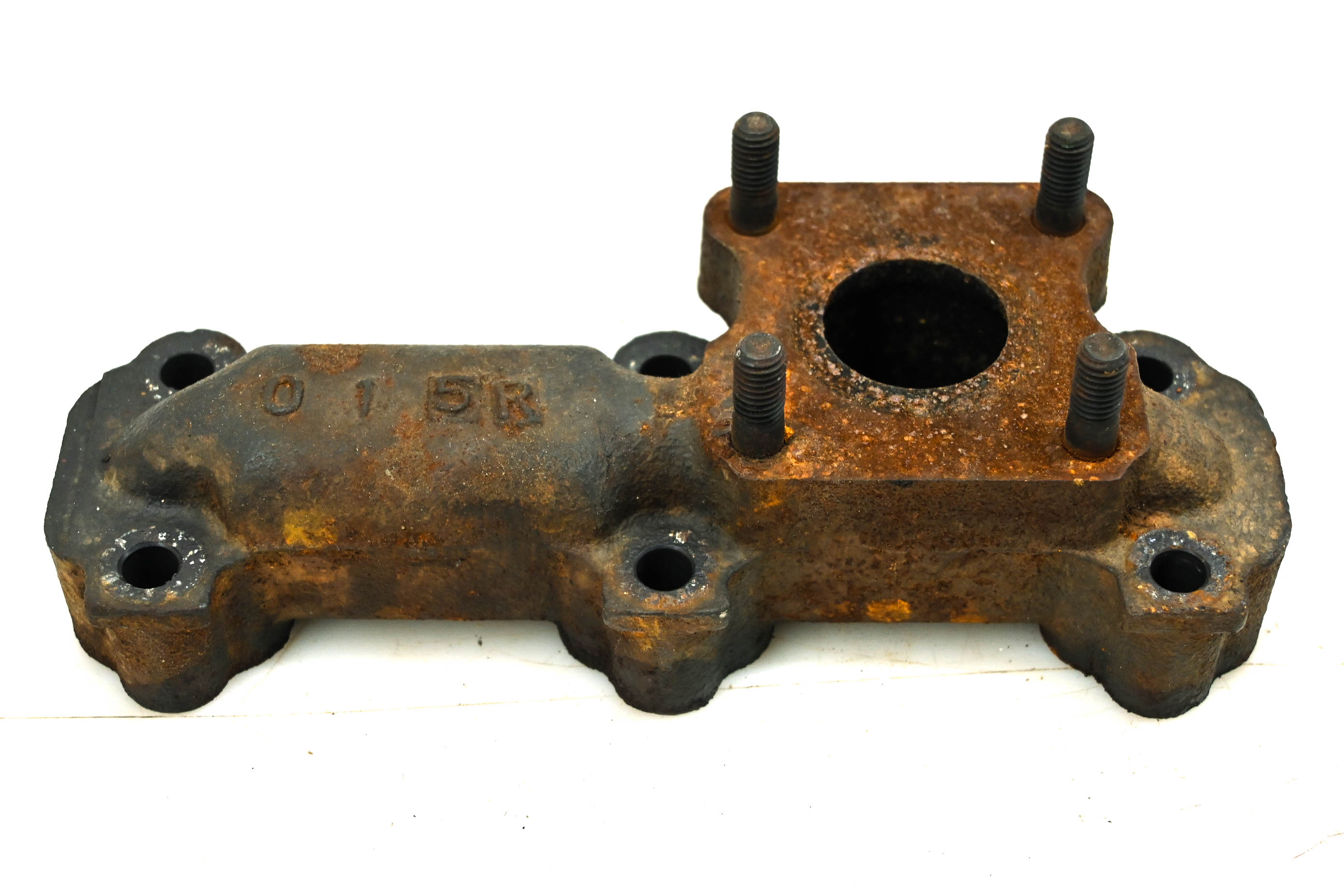 11 Kawasaki Mule 4010 Diesel 4x4 Exhaust Manifold Flange KAF950