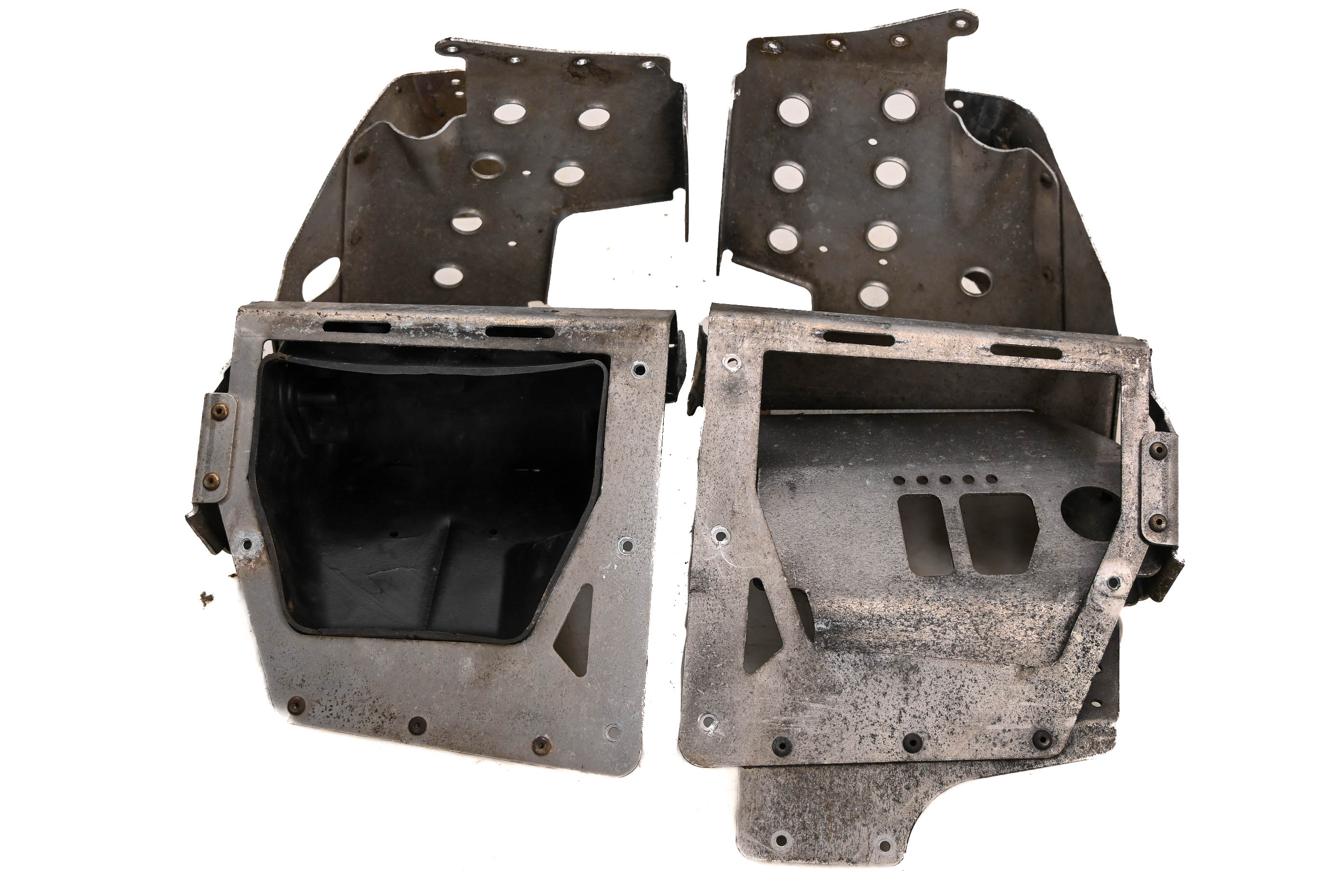 08 Polaris 700 IQ HO Cleanfire Foot Wells Footrests Left & Right 121"