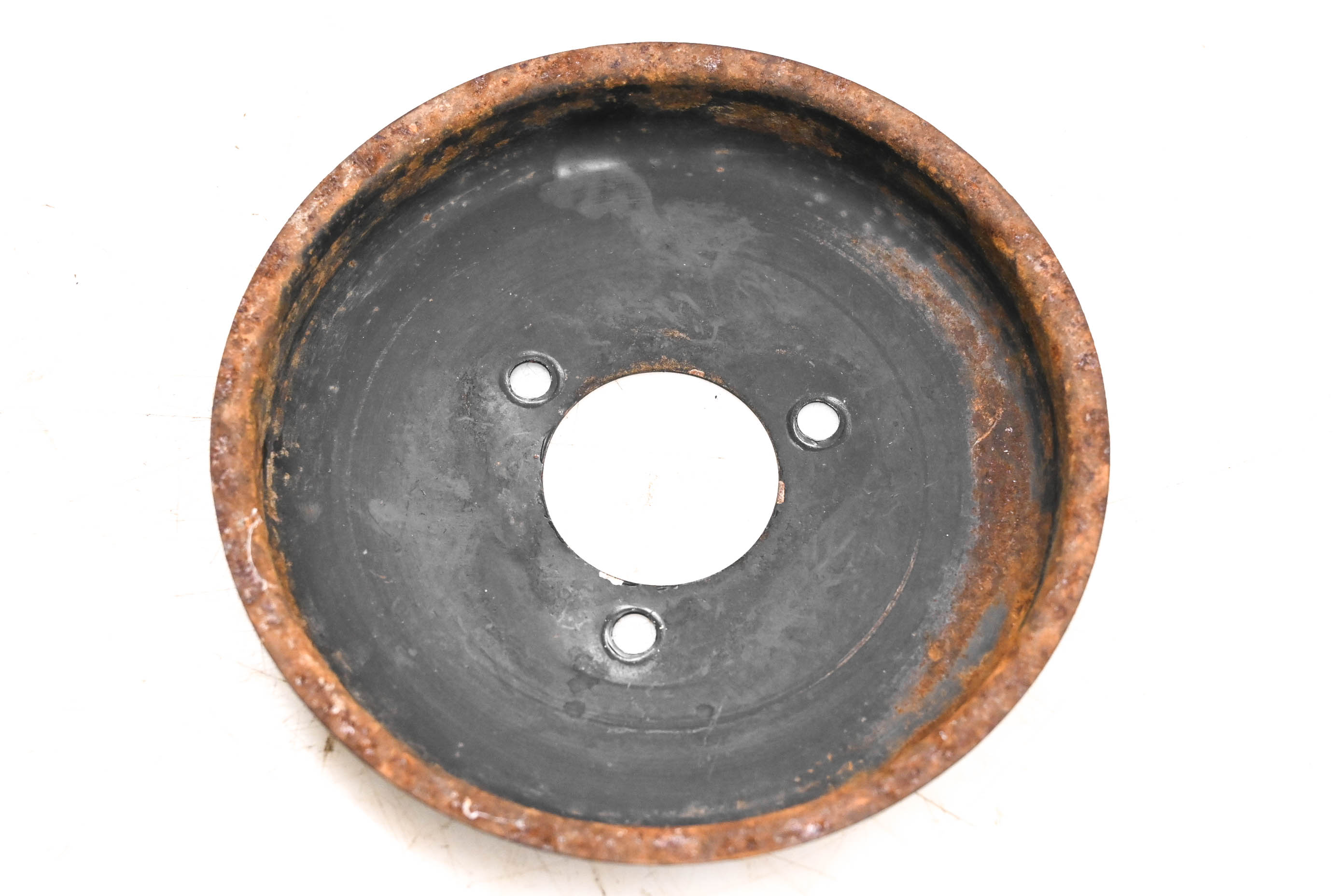 85 Honda ATC110 Rear Wheel Axle Plate Shield Bracket Mount