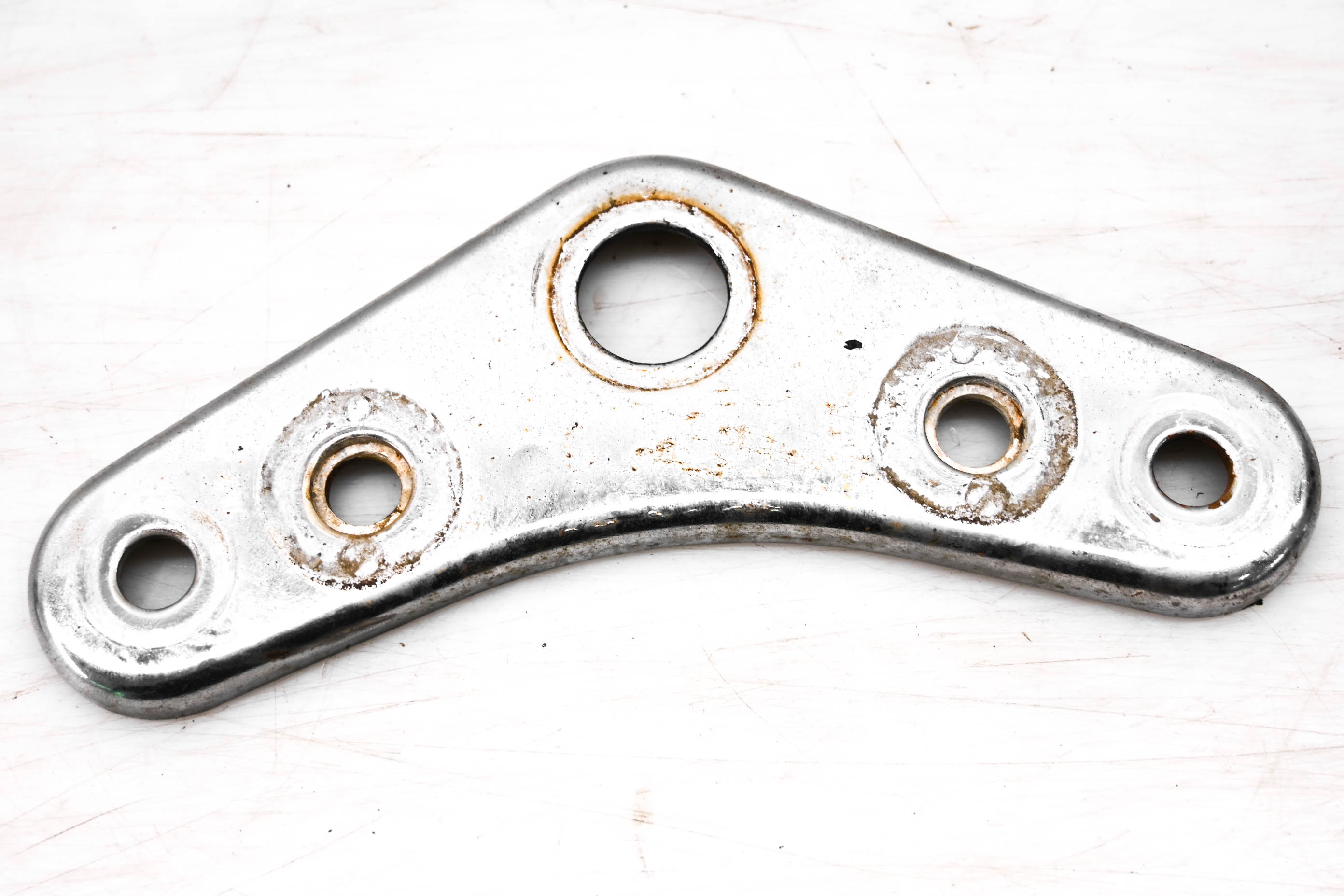 85 Honda ATC110 Upper Front Fork Bridge Bracket Mount