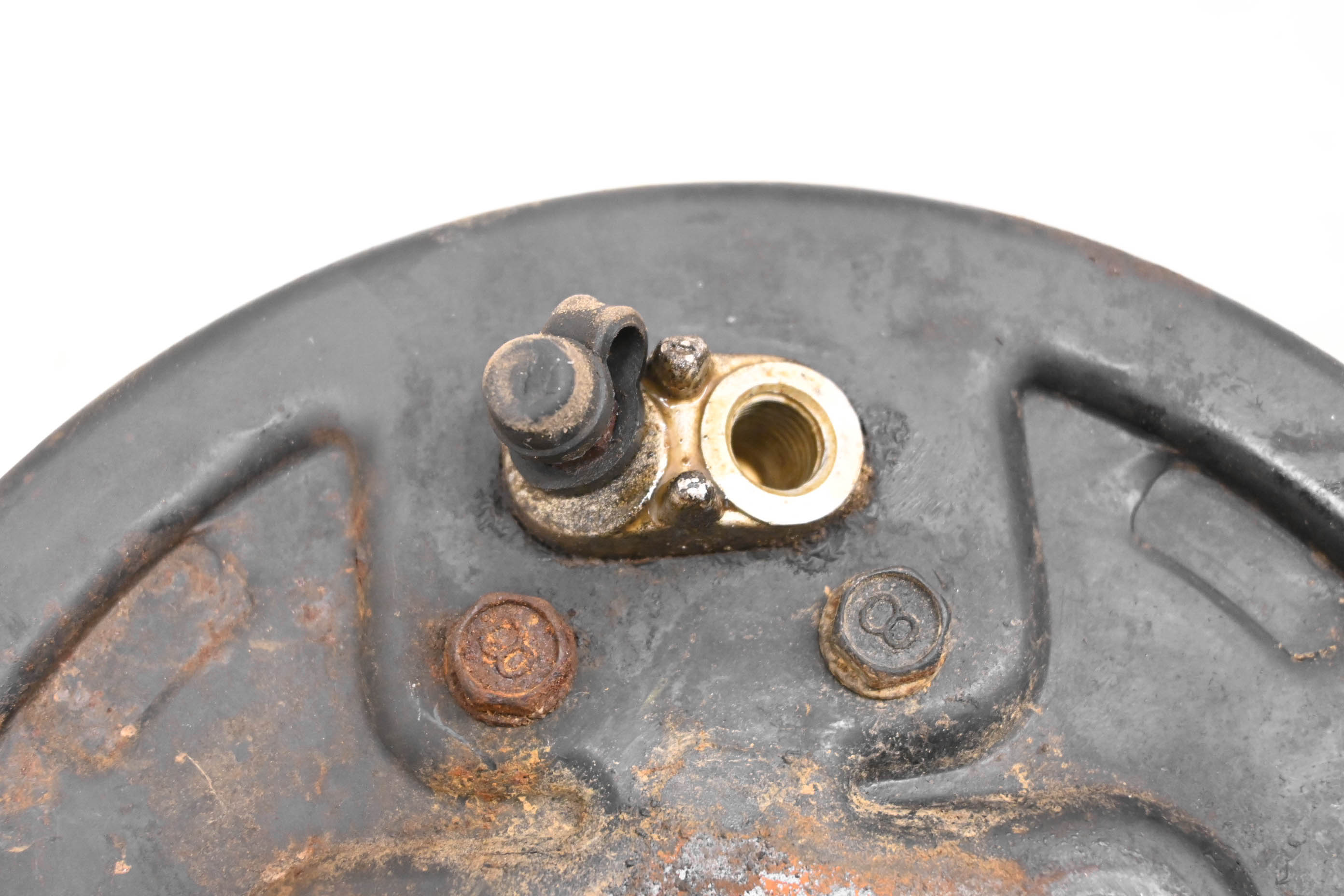 84 Honda Fourtrax 200 2x4 Front Right Brake Drum Assembly TRX200