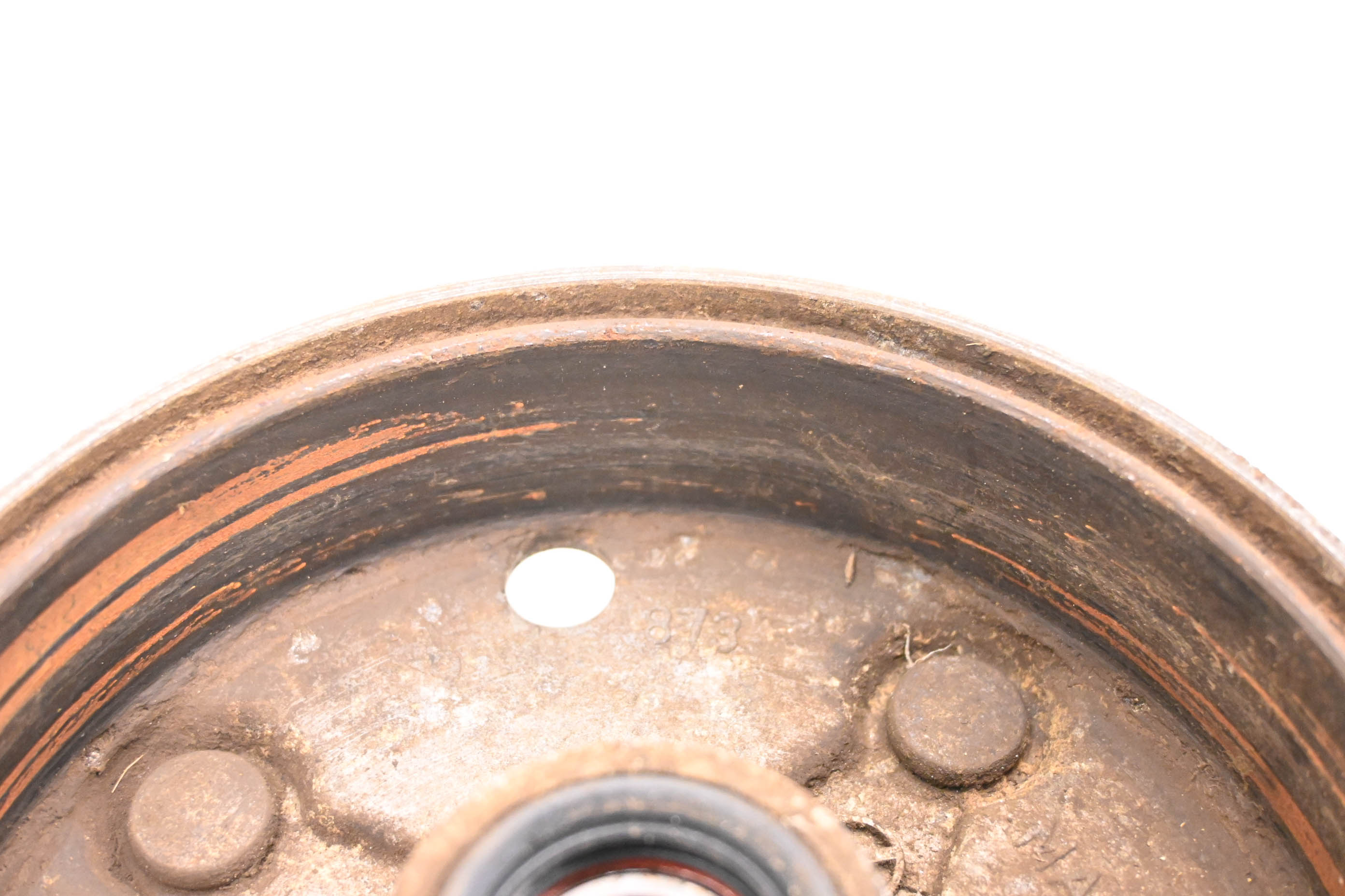 84 Honda Fourtrax 200 2x4 Front Right Brake Drum Assembly TRX200