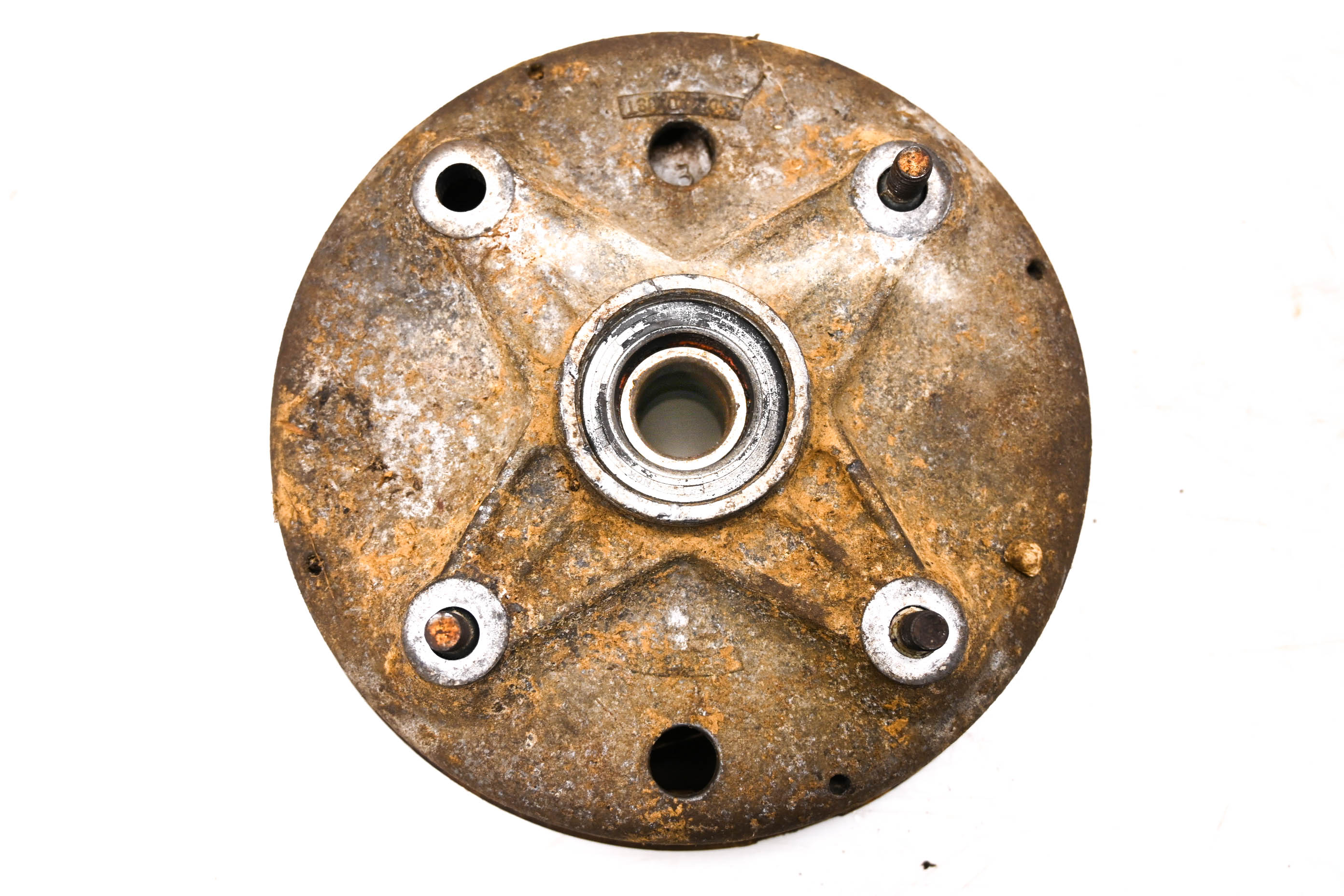 84 Honda Fourtrax 200 2x4 Front Left Brake Drum Assembly TRX200
