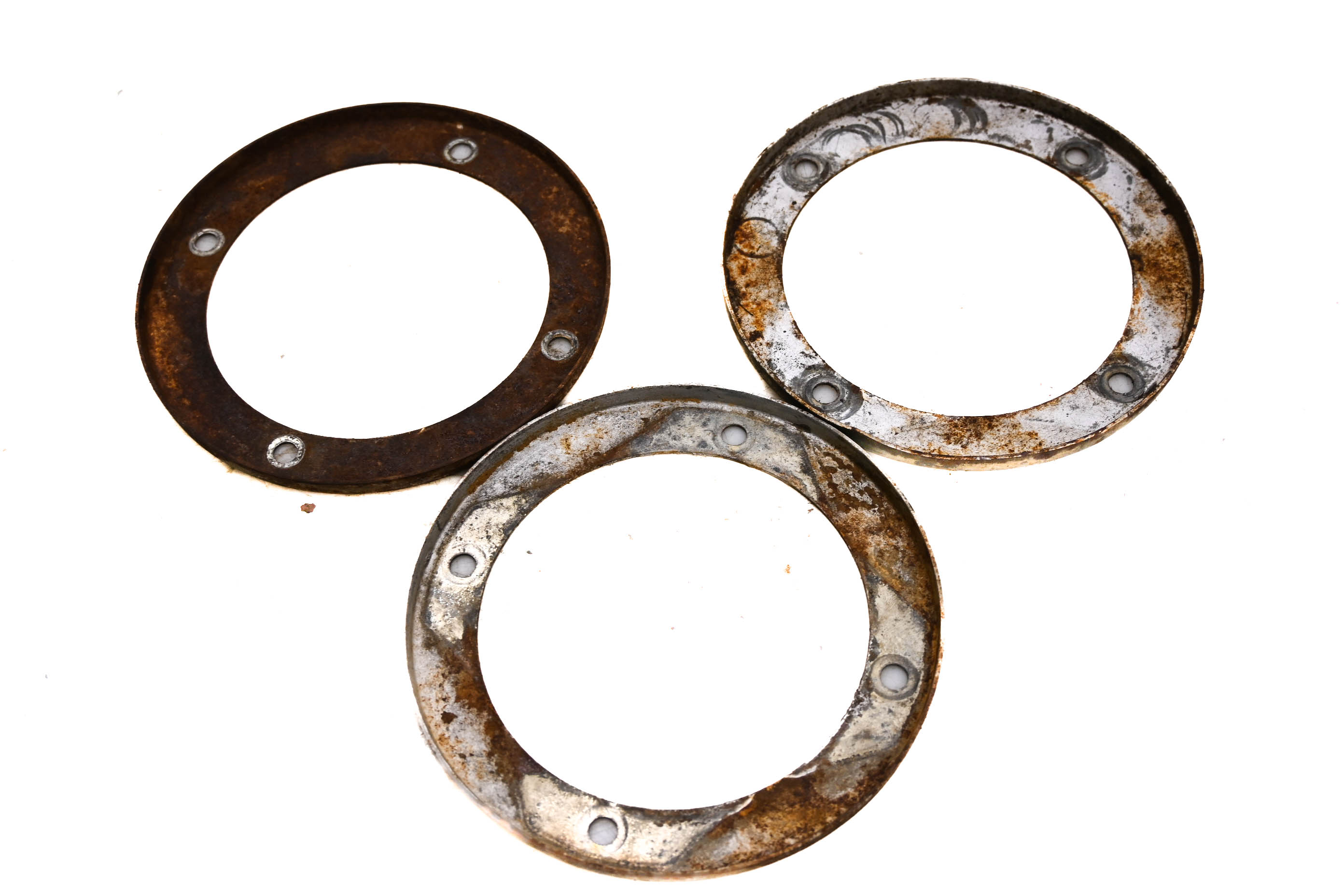 84 Honda Fourtrax 200 2x4 Rear Rim Patch Rings TRX200