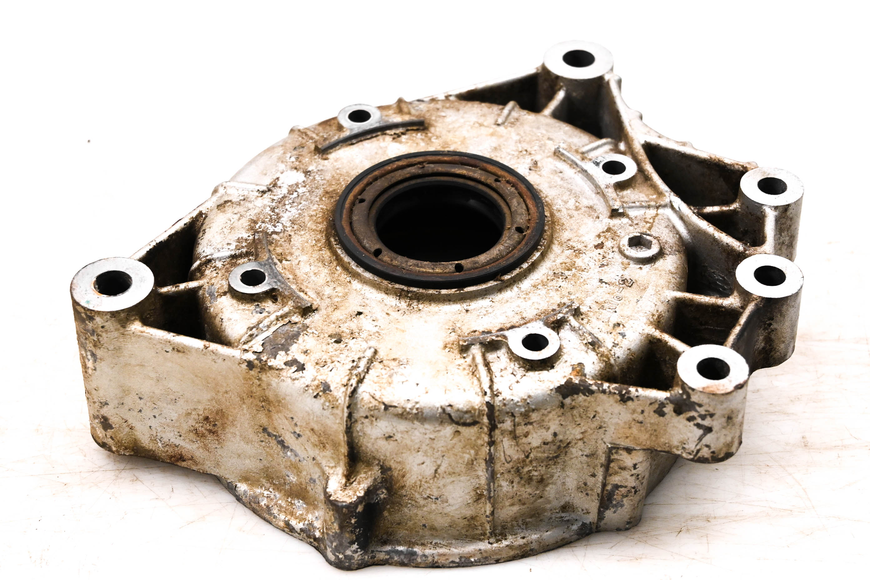 84 Honda Fourtrax 200 2x4 Rear Brake Drum Cover Housing TRX200
