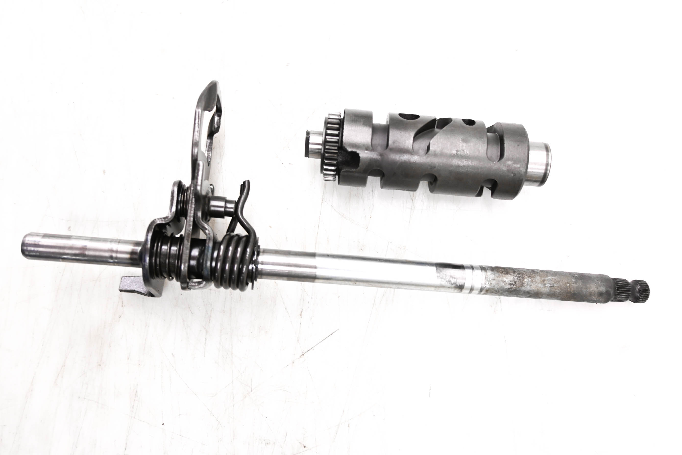 84 Honda Fourtrax 200 2x4 Transmission Shift Forks & Drum TRX200
