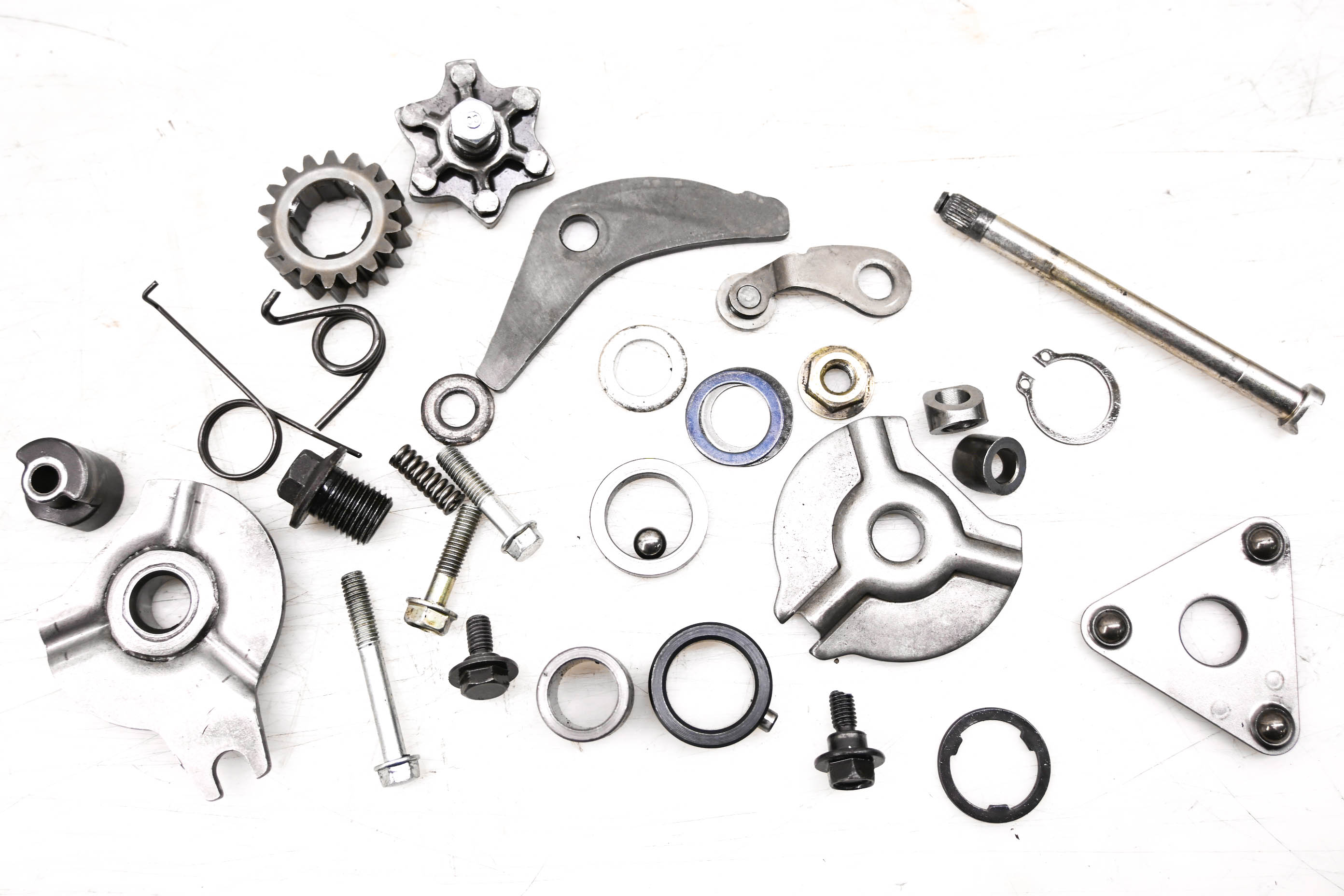 84 Honda Fourtrax 200 2x4 Transmission Shift Forks & Drum TRX200