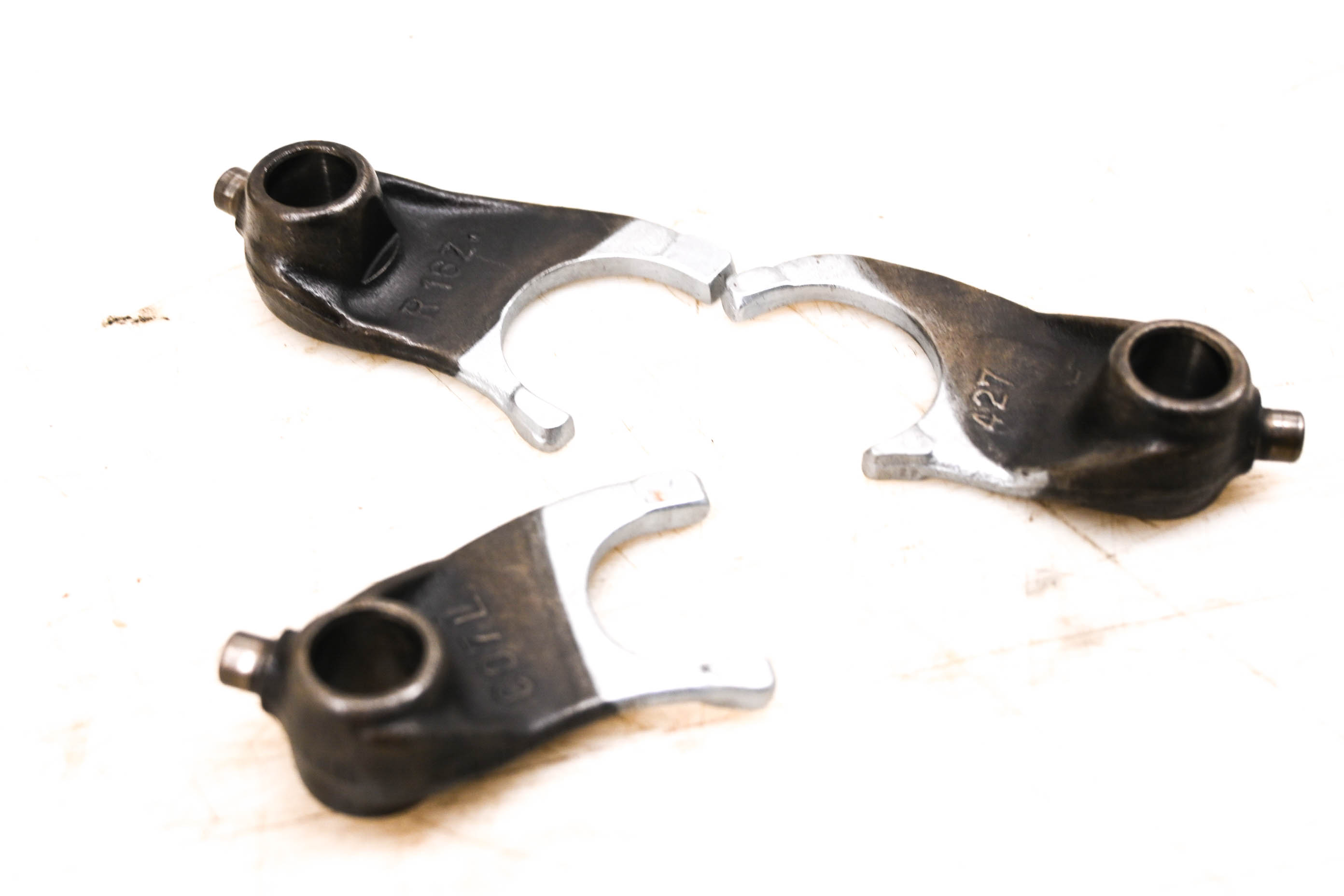 82 Honda ATC200E Transmission Shift Forks & Drum Big Red 200
