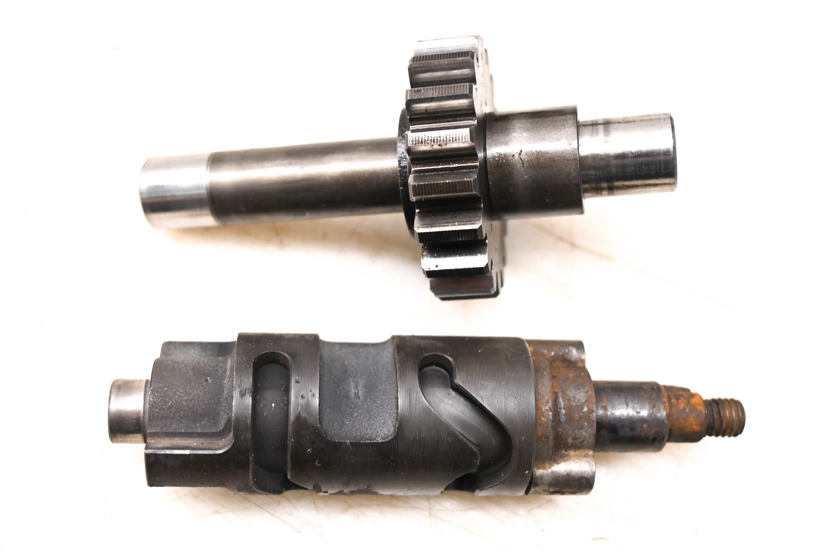 84 Honda ATC200ES Sub Transmission Shift Forks & Drum Big Red 200