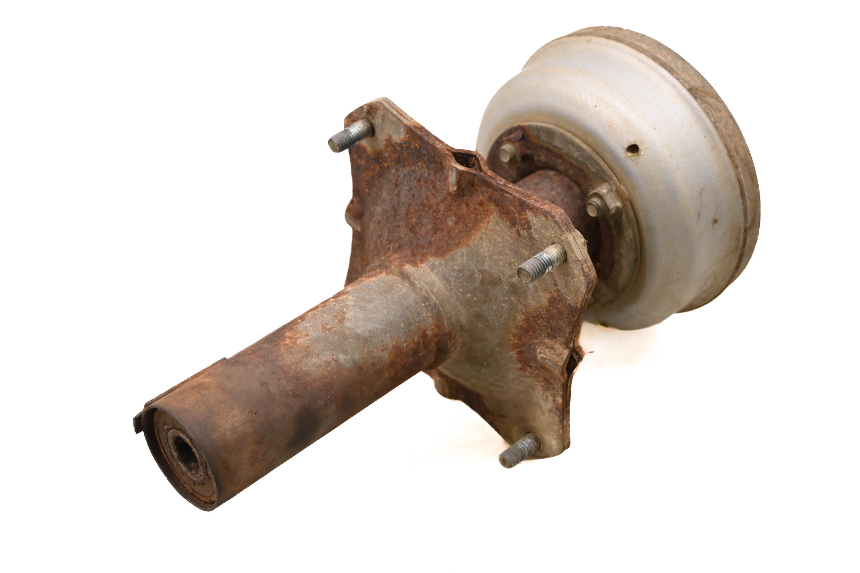84 Honda ATC200ES Front Wheel Hub & Brake Drum Big Red 200