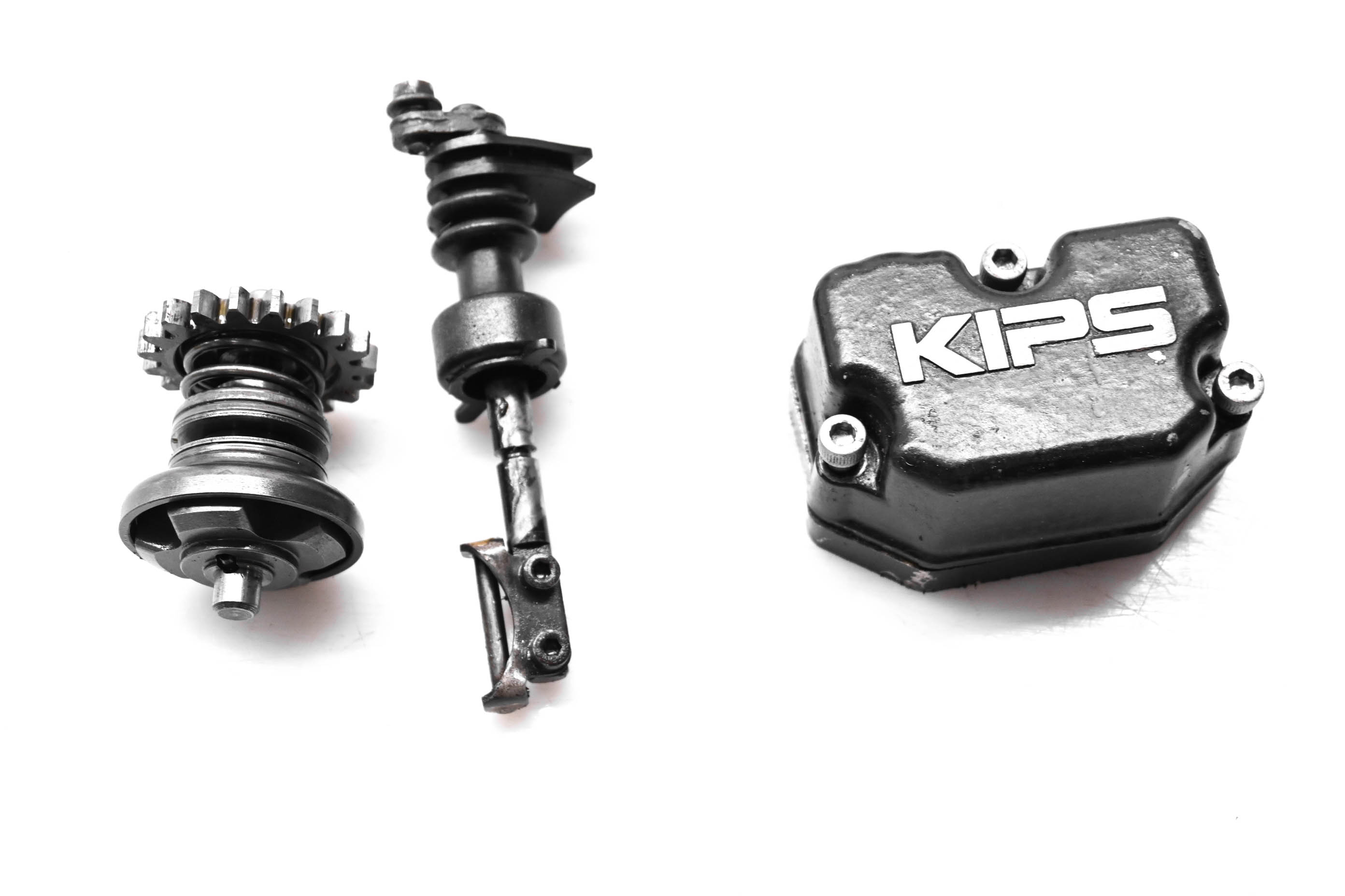85 Kawasaki KX125 Exhaust Power Valve & Cover
